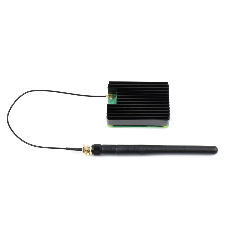 Waveshare Dedicated Aluminum Heatsink for Raspberry Pi Compute Module 4 CM4, with Antenna Notch view 3