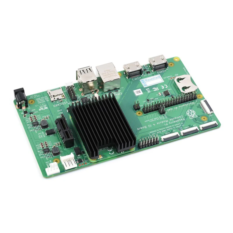 Waveshare Dedicated Aluminum Heatsink for Raspberry Pi Compute Module 4 CM4, with Antenna Notch view 6