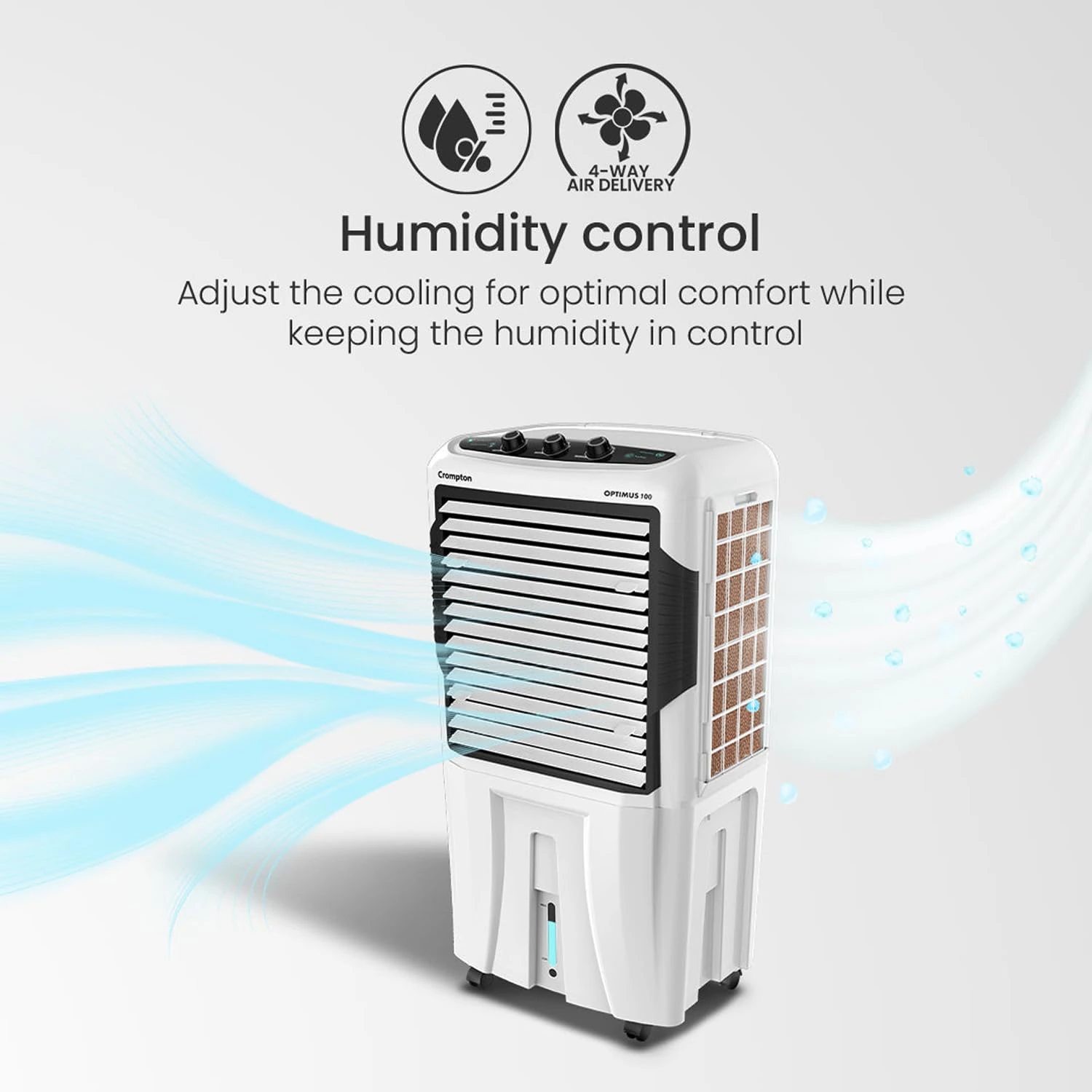 Crompton Optimus 65 Litres Desert Air Cooler  view 2