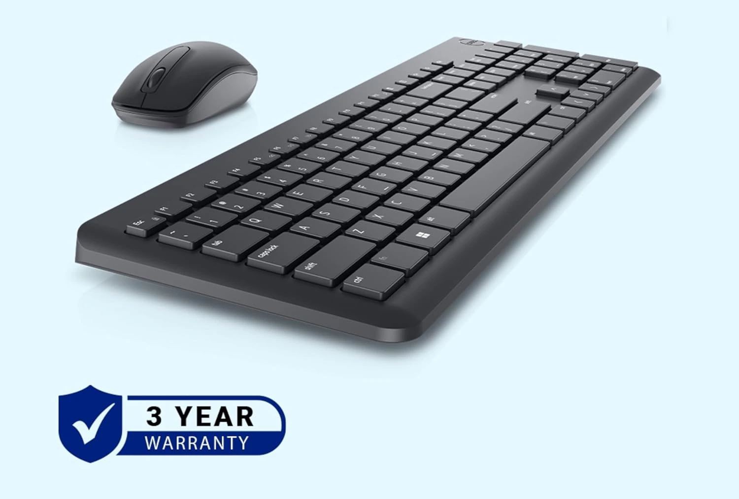 Dell KM3322W Wireless USB Keyboard and Mouse Combo view 2