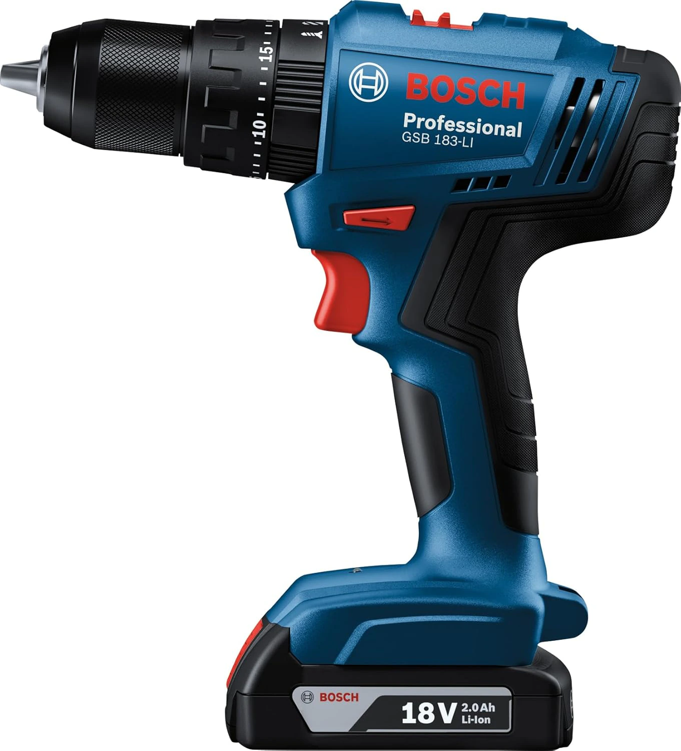 BOSCH GSB 183-Li Cordless Battery Powered Impact Drill/Drivers With 1 Battery | 18 Volts | view 2