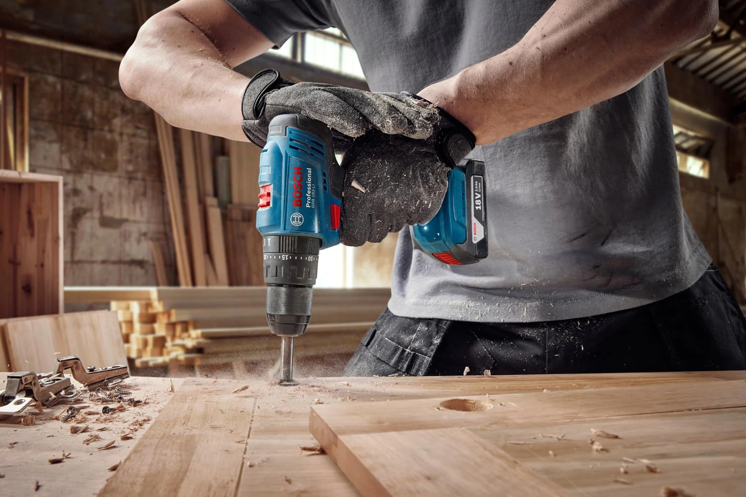 BOSCH GSB 183-Li Cordless Battery Powered Impact Drill/Drivers With 1 Battery | 18 Volts | view 5