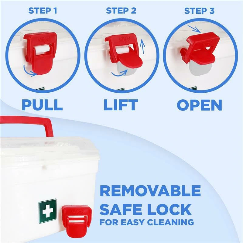 MILTON Plastic Medicine Box, First Aid Box view 3