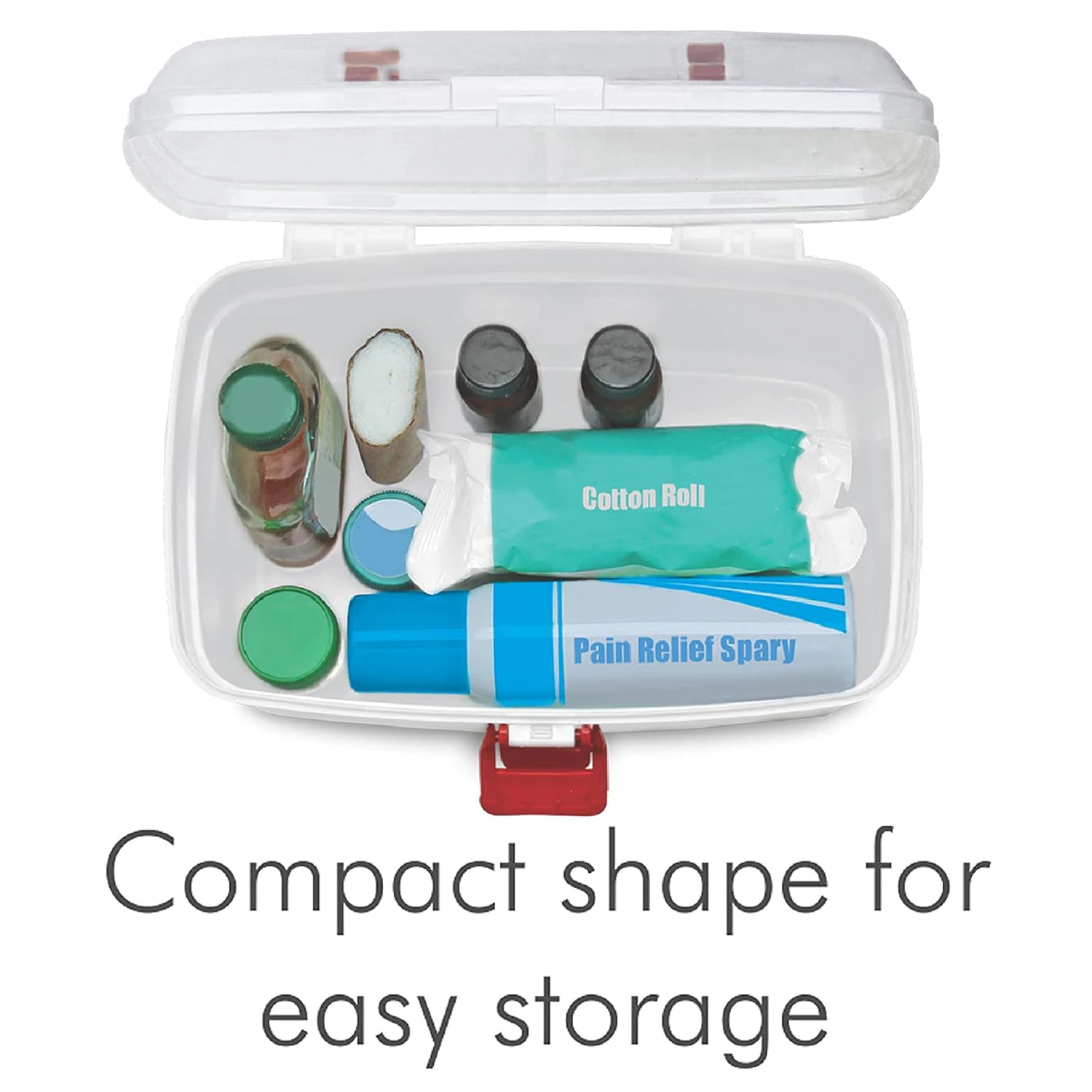 MILTON Plastic Medicine Box, First Aid Box view 4