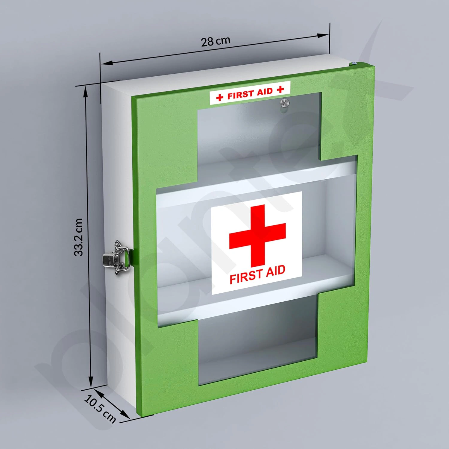 Plantex First Aid Box/Medical Box/Emergency First Aid Kit Box Without Key/Medicine Storage Boxes for Home, School & Office view 3