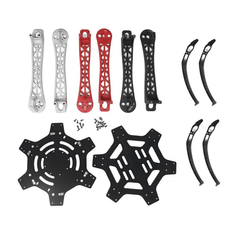 F550 / Q550 Hexa-Copter Frame, Landing Gears and Integrated PCB Kit – Made in INDIA view 4