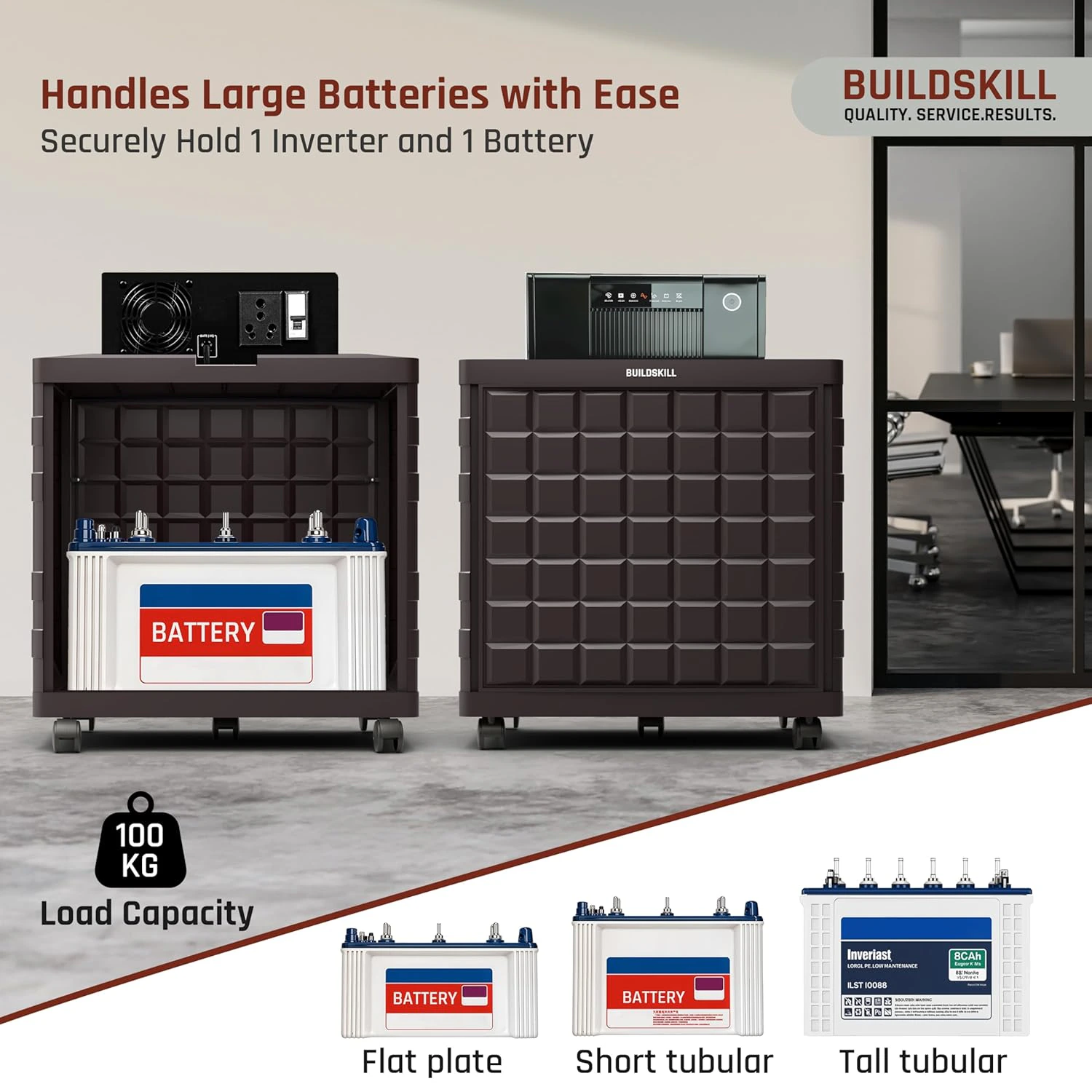 BUILDSKILL 100Kg Load Capacity Inverter Trolley view 3