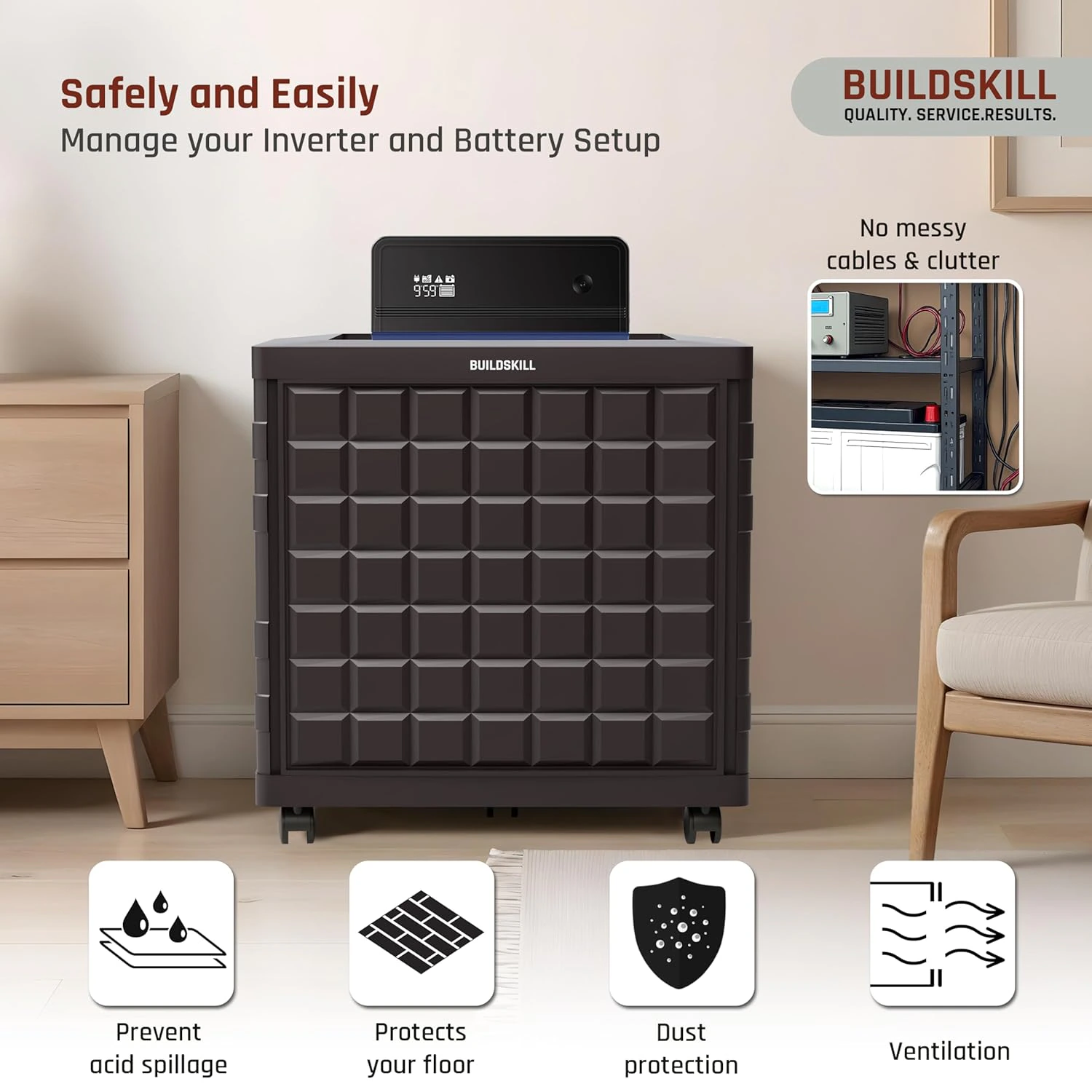 BUILDSKILL 100Kg Load Capacity Inverter Trolley view 5