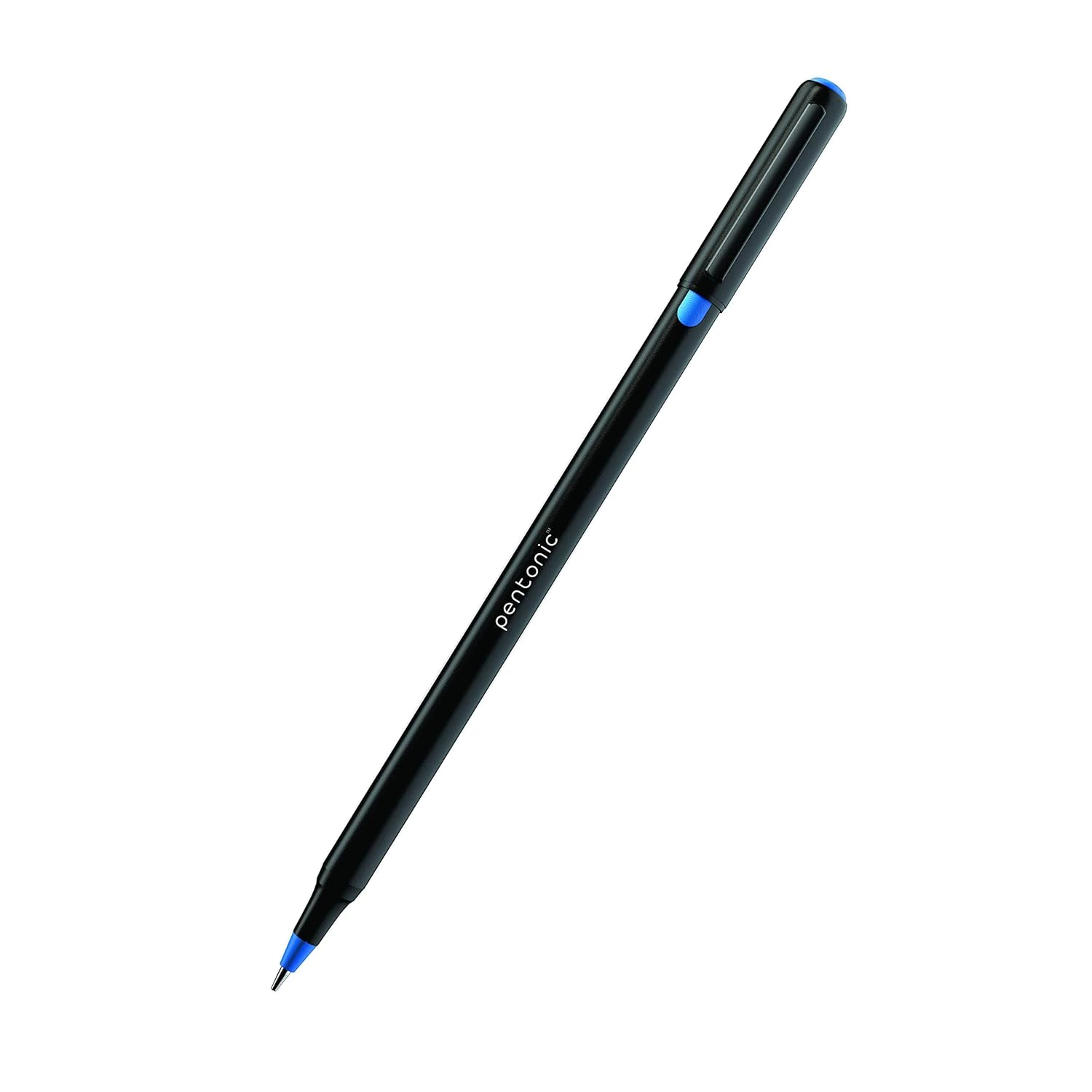 Pentonic 0.7mm Ball Point Pen Tumbler Pack | Black Body | Blue Ink |  view 2