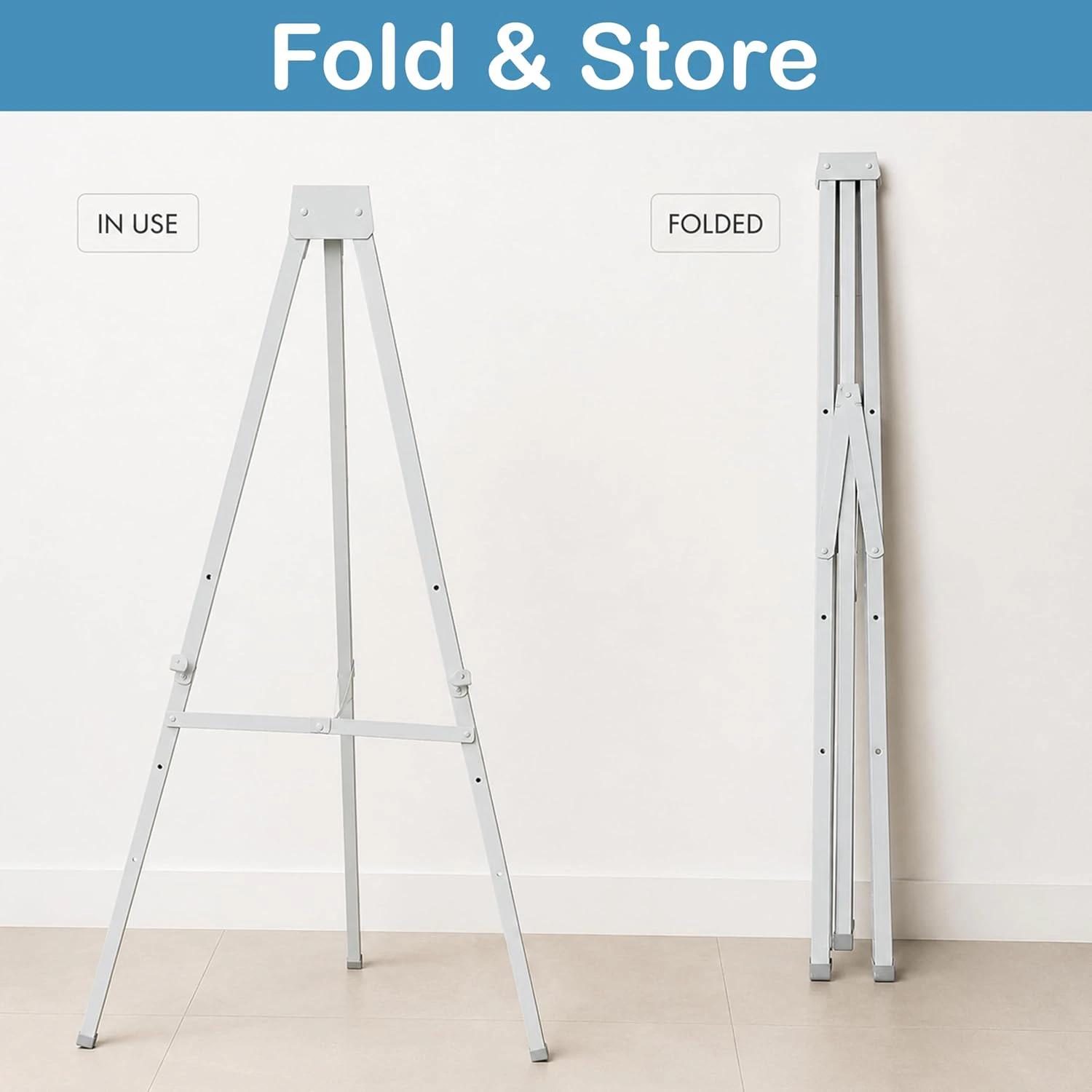Eduway Delux Foldable Easel Stand for White Board view 4