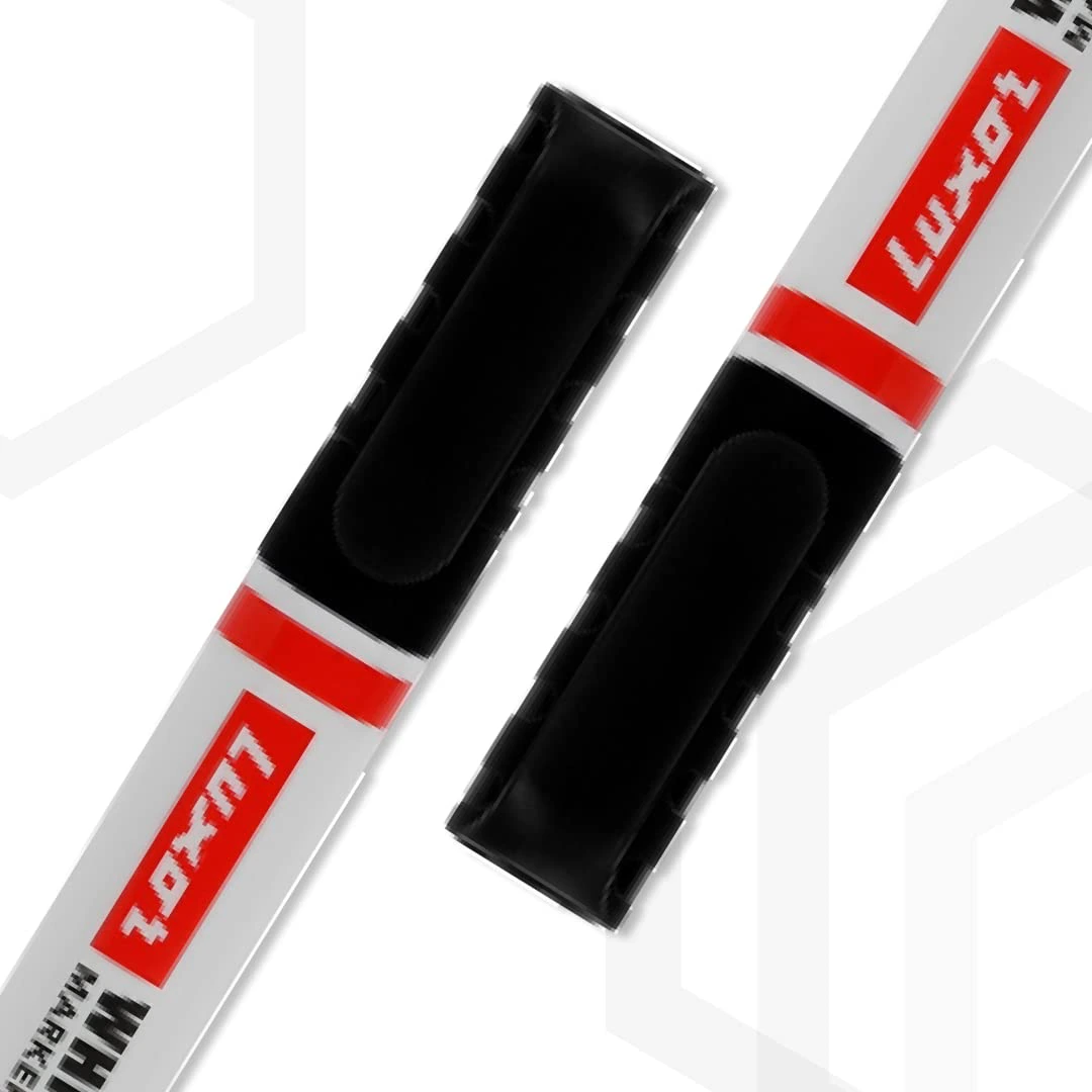 Luxor Whiteboard Marker Pen, Black - Pack of 10 view 2