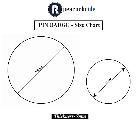PEACOCKRIDE National Cadets Corps I NCC I Pin Badge (Metal, Multicolour,37mm) view 3