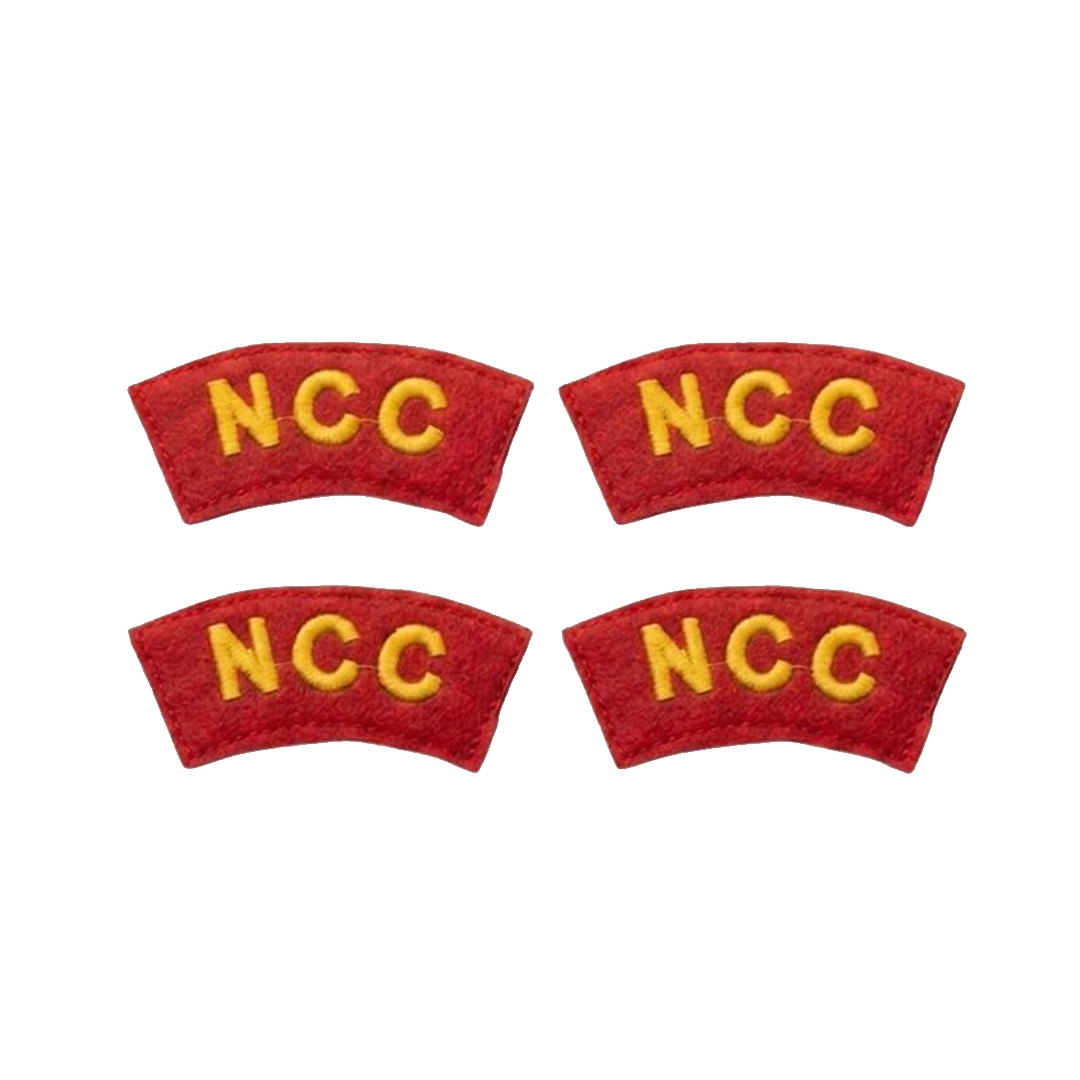 QF Quality Fab LET'S FASHION TALK NCC Uniforms Accessories Pack of 2