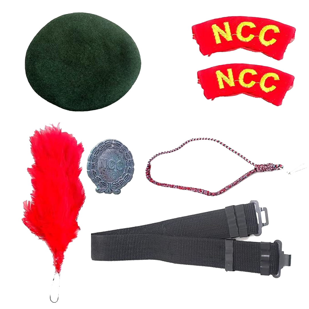 NCC Uniforms Accessories Combo Pack Of 6
