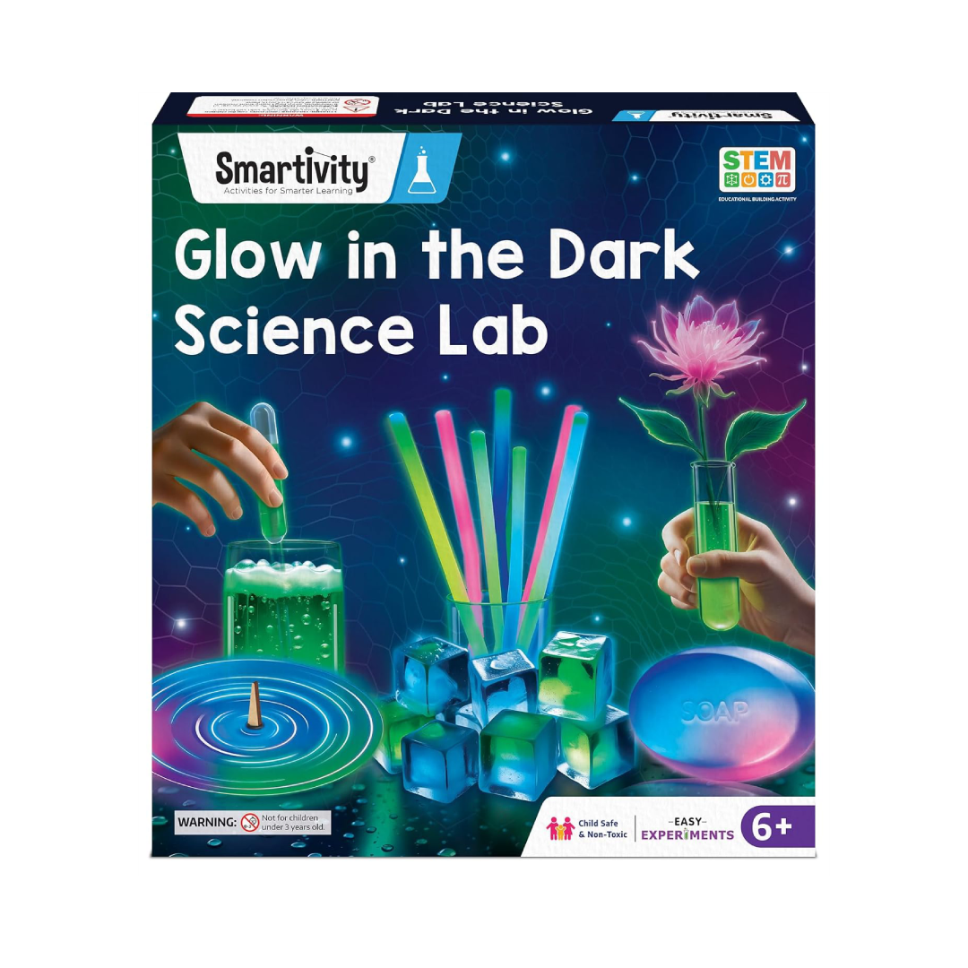 Smartivity Glow Magic Science Kit for Kids 6-12 Years