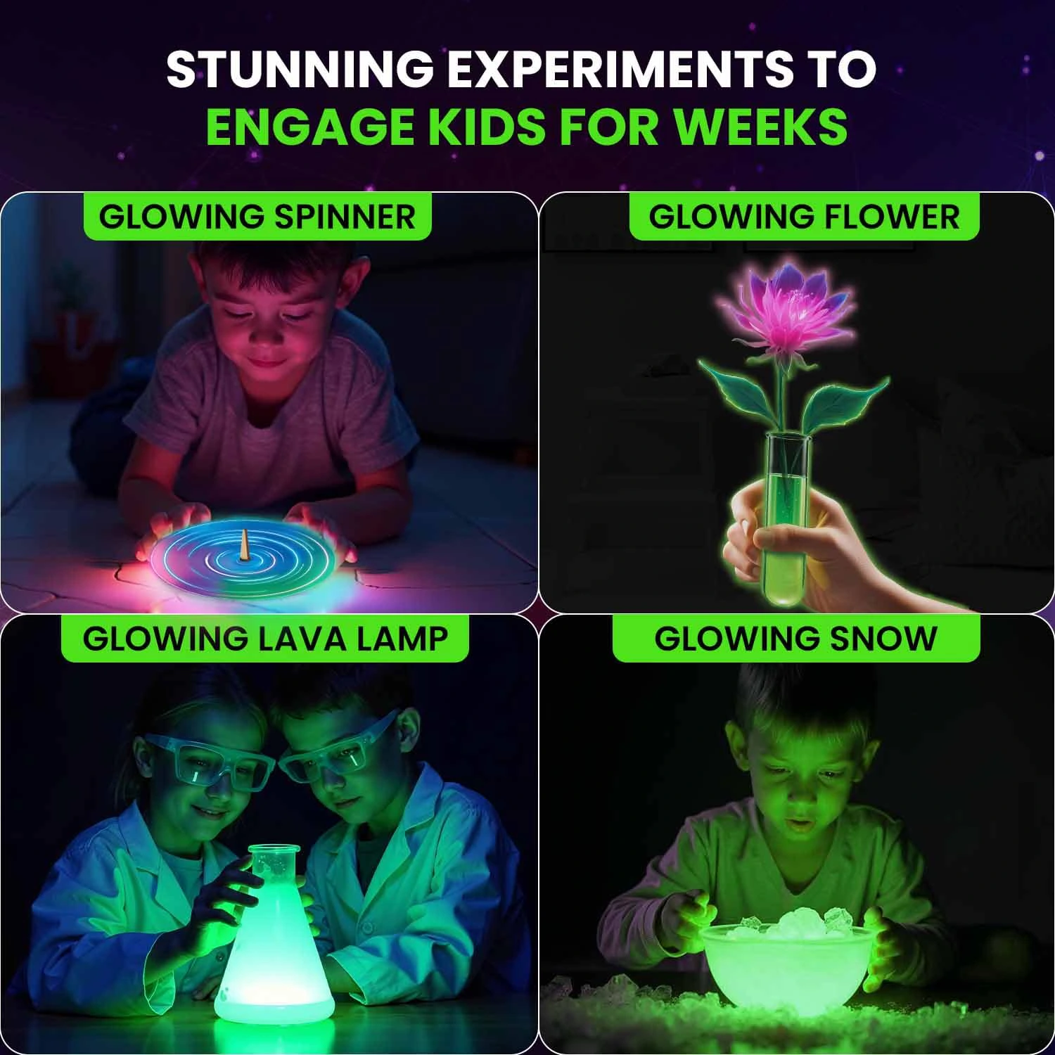Smartivity Glow Magic Science Kit for Kids 6-12 Years view 3