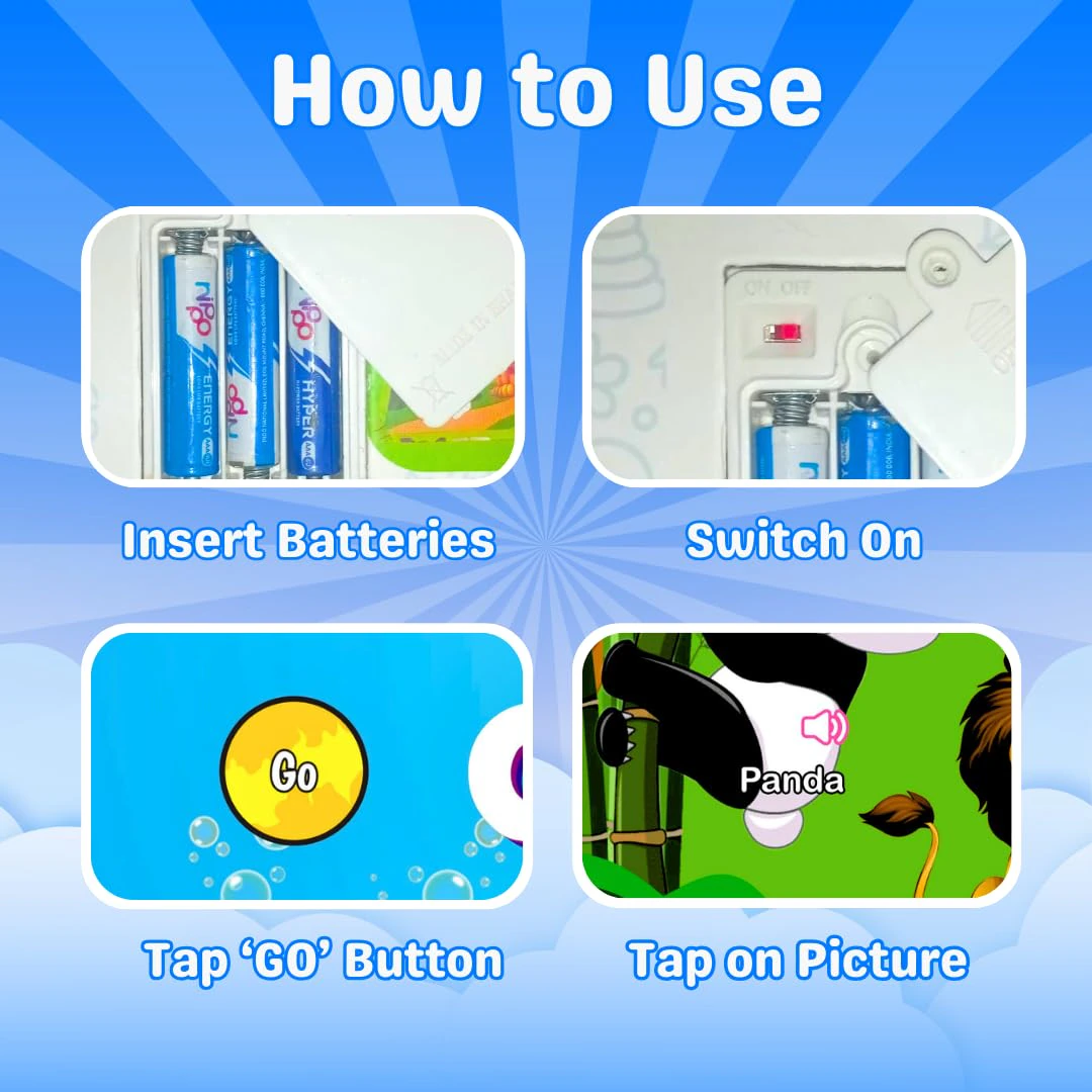 Learn & Play Interactive Sound Book for Kids | view 2