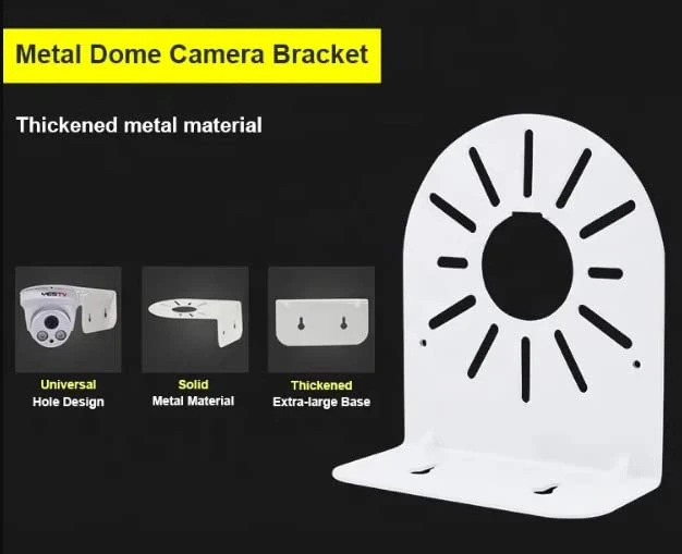 Bectro Metal L-Type Mounting Bracket for Dome & Bullet Camera view 3