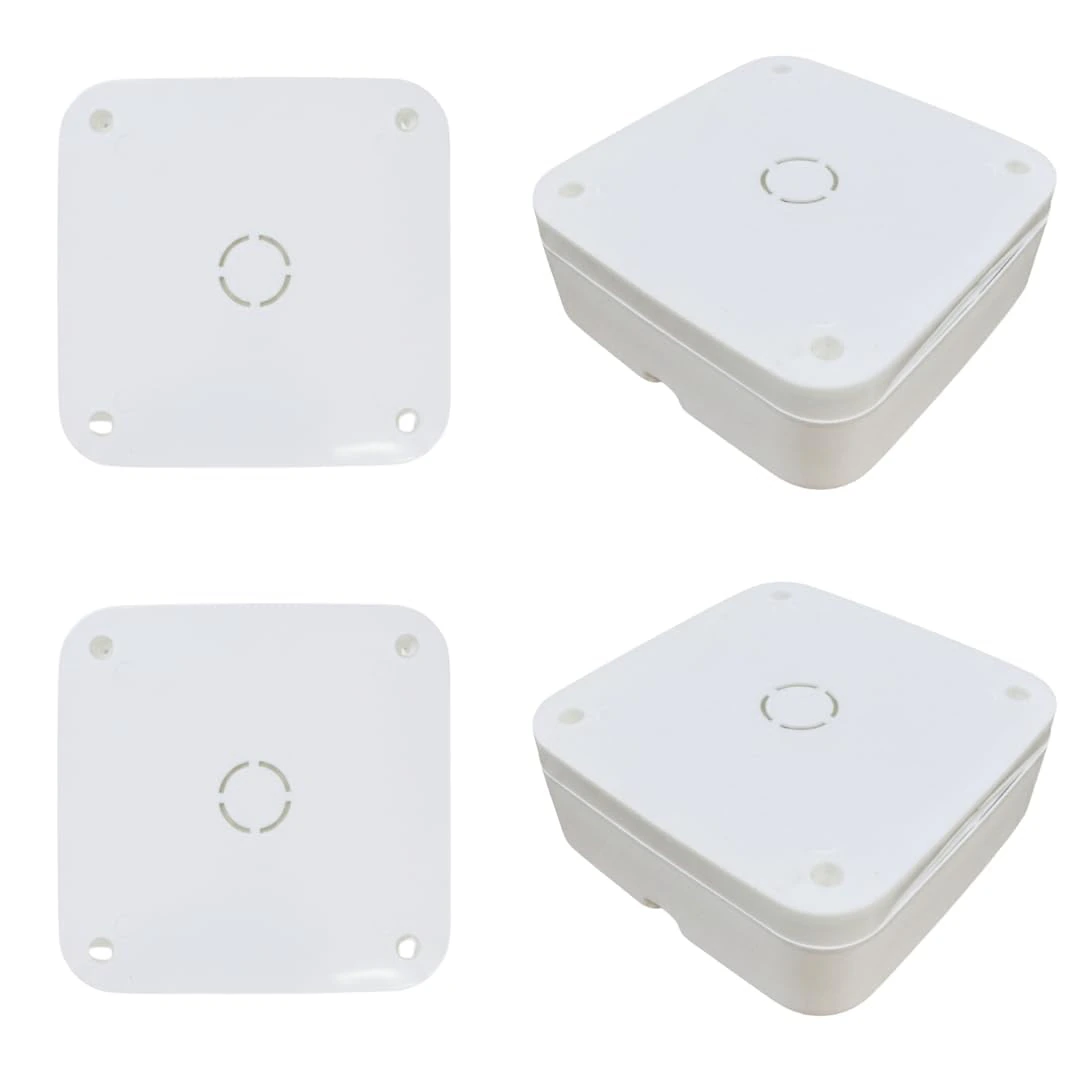 5x5 PVC Junction Box for CCTV Camera Pack of 10 view 3