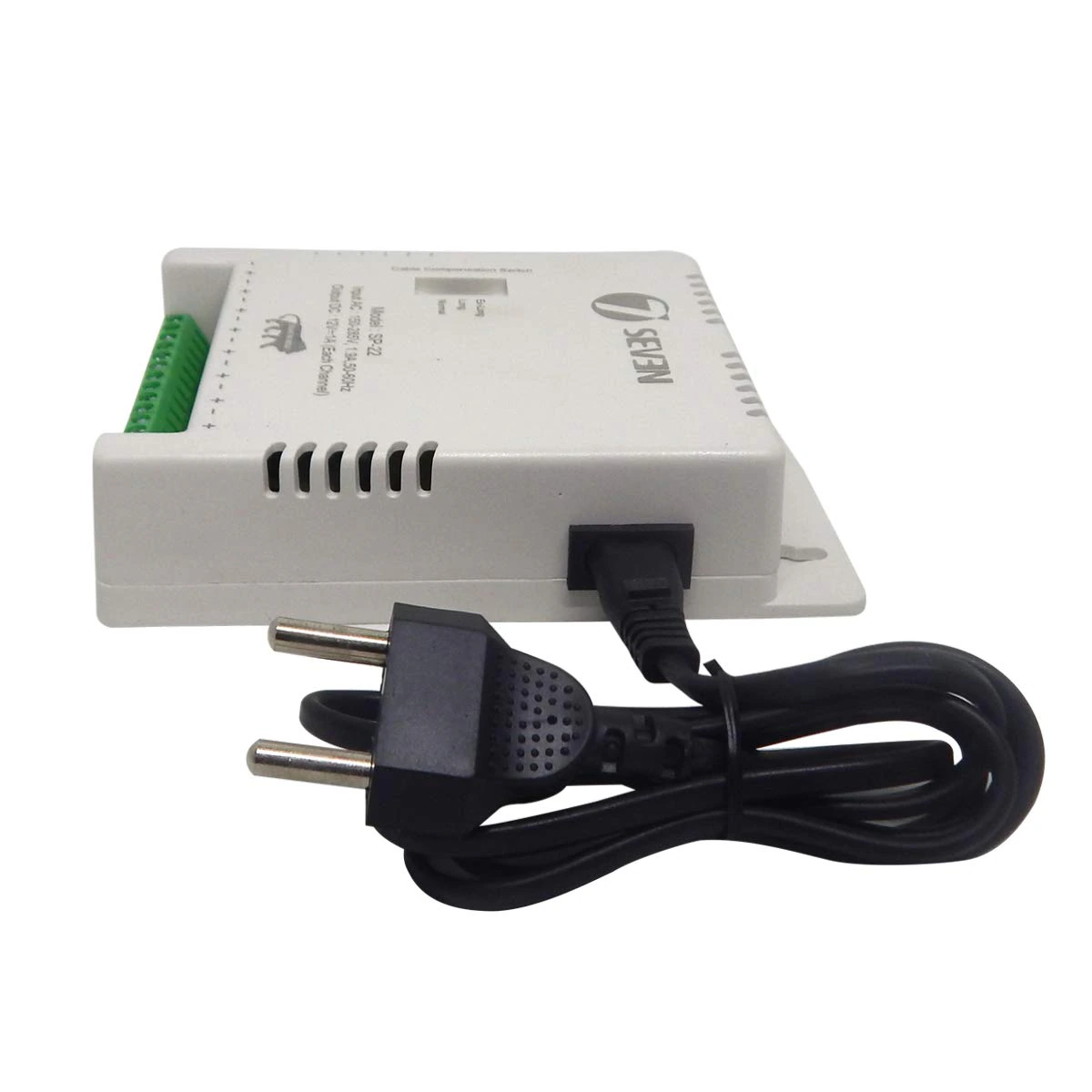 7SEVEN® 8 Channel CCTV Power Supply, 12V SMPS with Multi-Port Output for Security Surveillance Cameras view 4