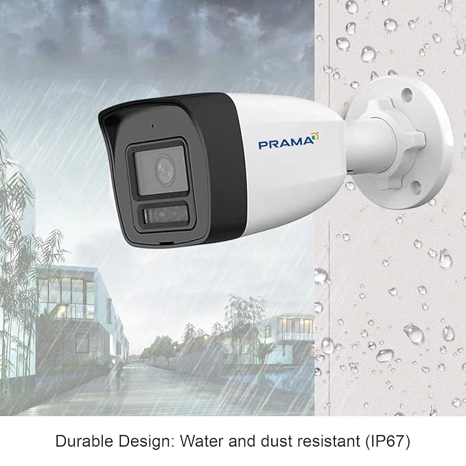 PRAMA PT-NC120D3-N(D2) 2MP Fixed Bullet Network Camera, Focus on Human and Vehicle Classification, IR Technology, view 2