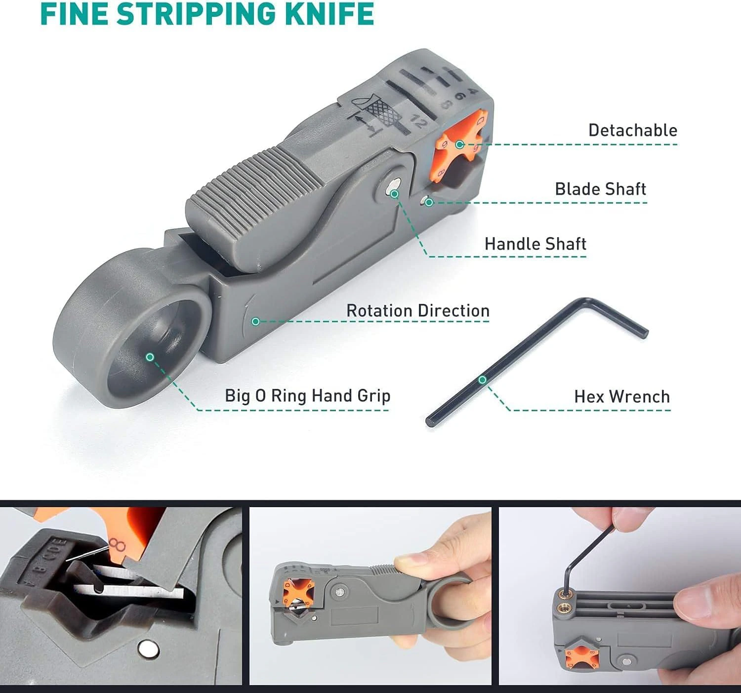 NewGet LAN Network Tool Kit with RJ45 Crimping Tool & Cable Tester | view 6