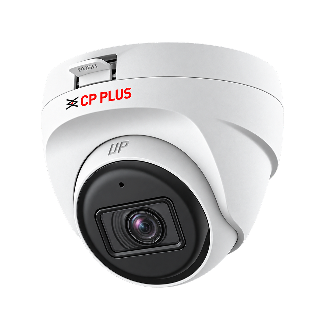 CP PLUS 5MP Dome CCTV Camera | 3.6mm Lens | 30M Smart IR Night Vision | Built-in Mic | DWDR | 2D DNR |