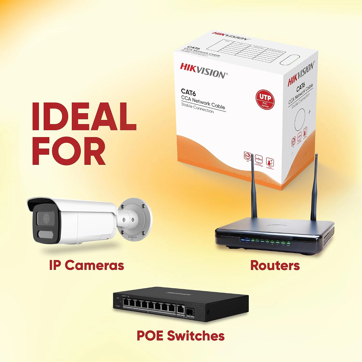 HIKVISION CAT6 Ethernet Cable 305m| view 2