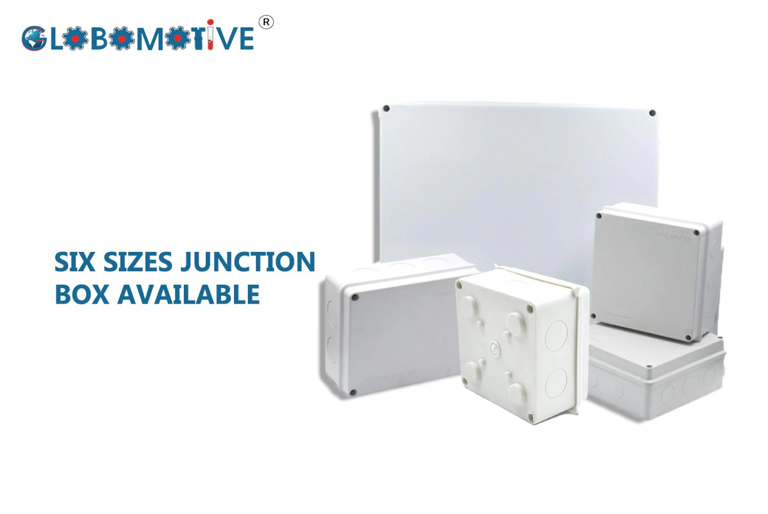 GLOBOMOTIVE ABS Junction Box - Waterproof namboric Project Box Enclosure Case for namboric Projects, Outdoor, Indoor (100 x 100 x 70 mm) view 5