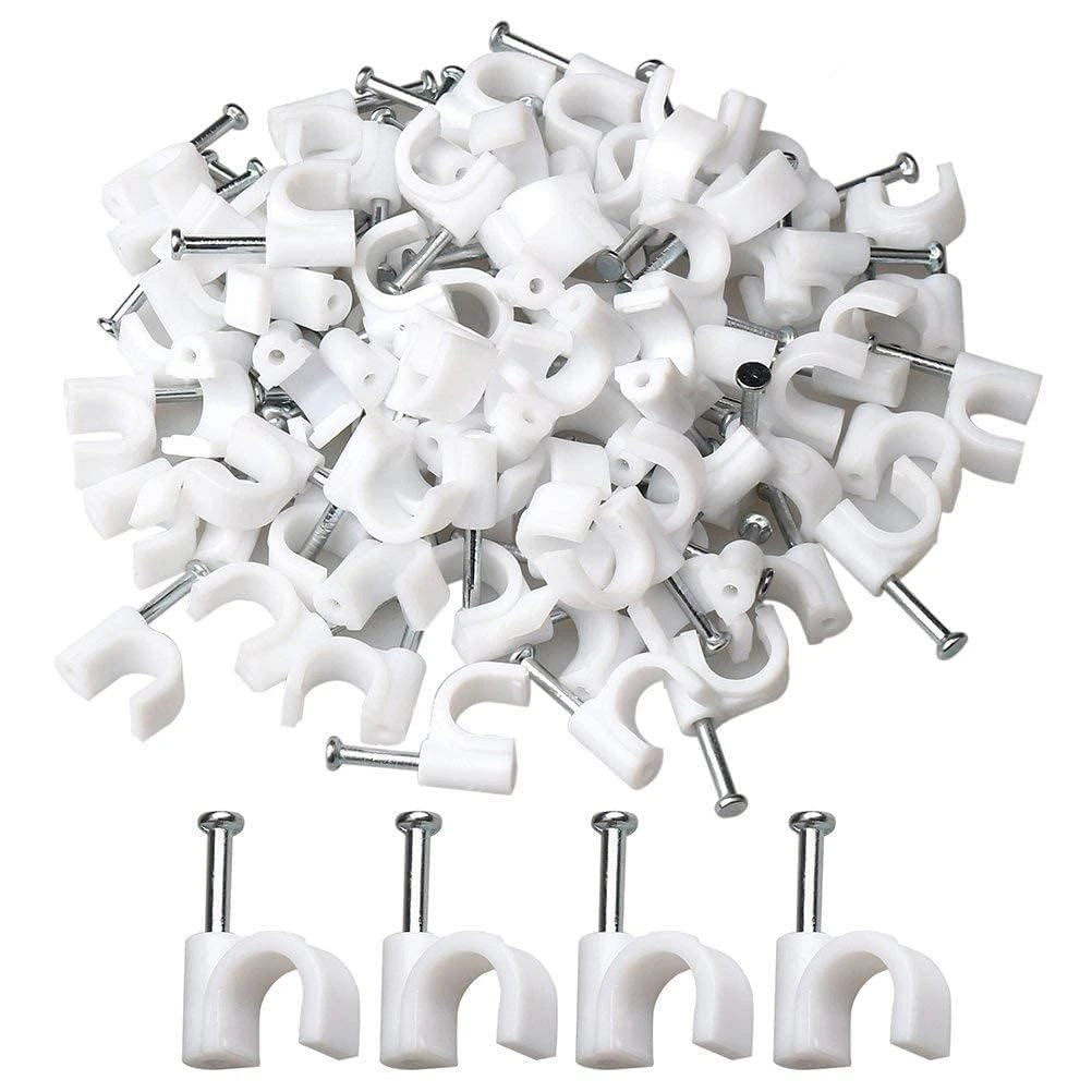Cable Clips (Pack of 100), 6mm view 3