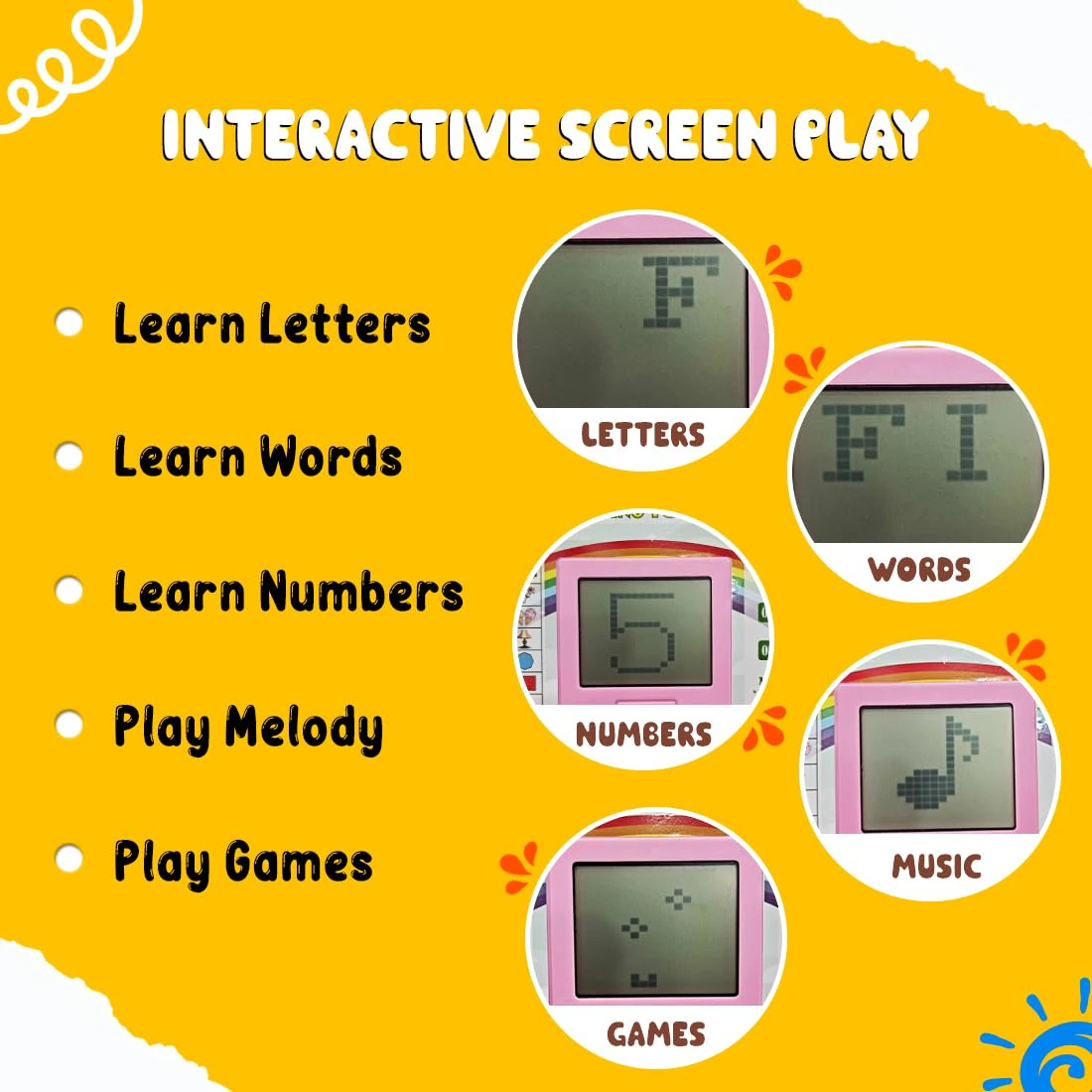 Wembley Educational Kids Laptop Learning Toy for 2-5 Years Boys Girls  view 2