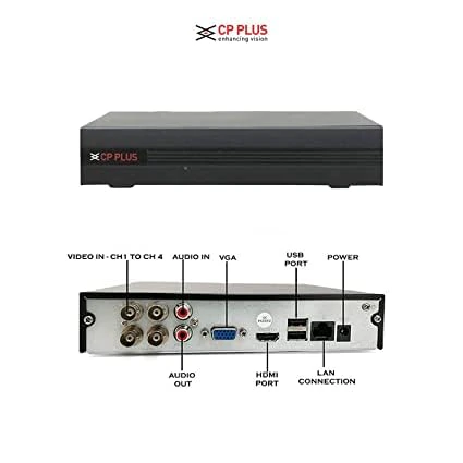 CP Plus 4 Channel DVR 1080N Digital Video Recorder view 2