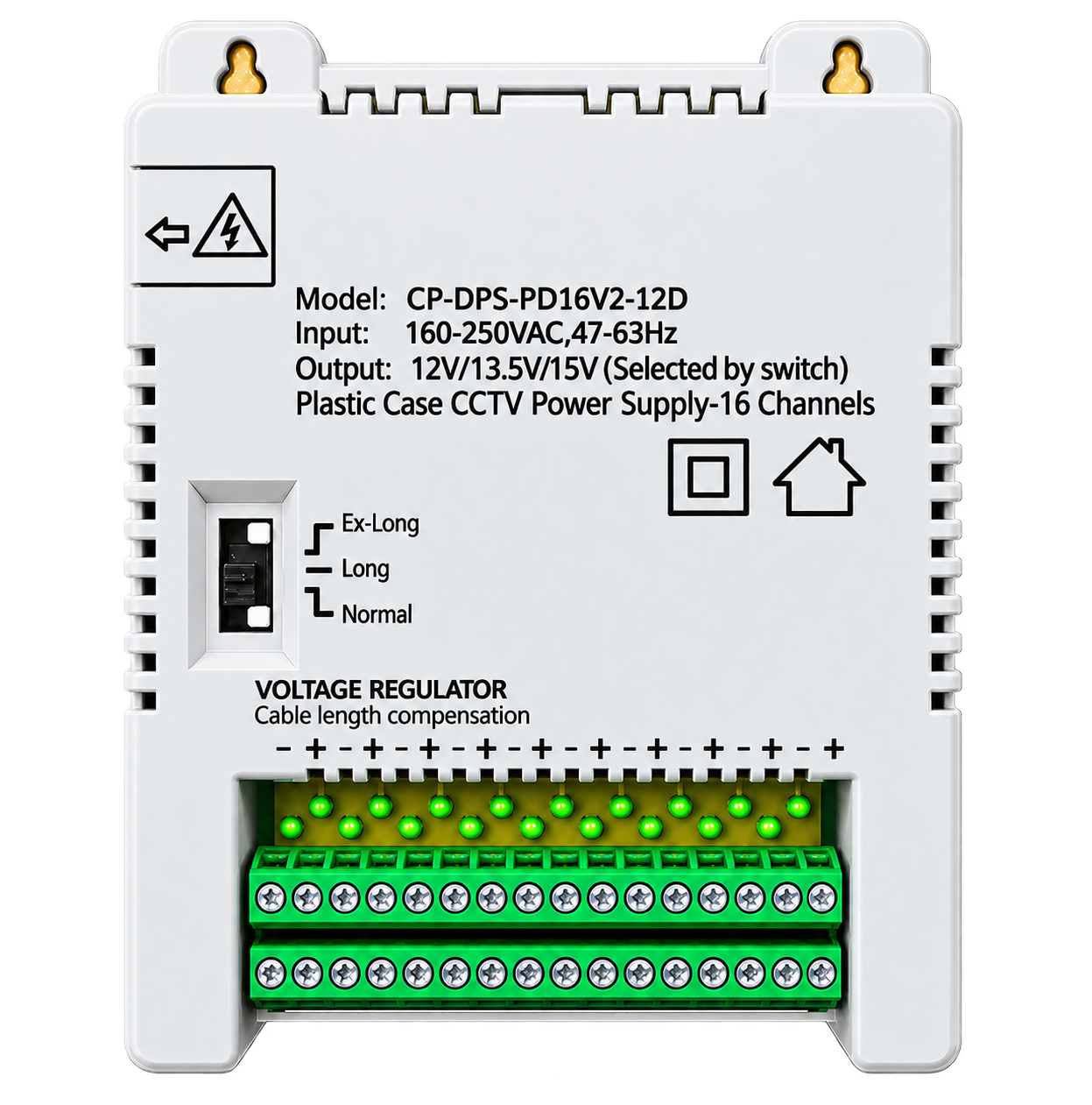 CP Plus 16 Channel Power Supply