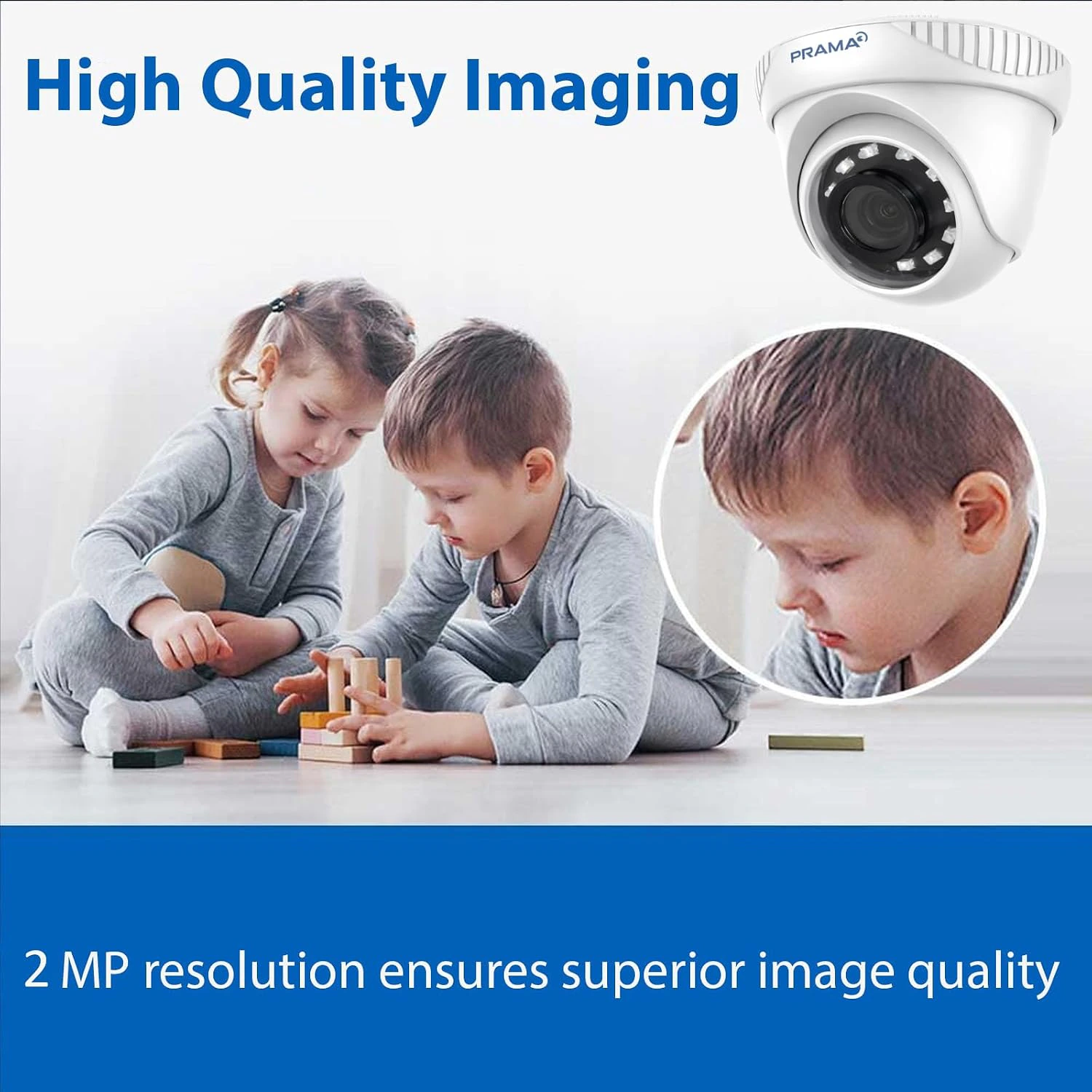 Prama 2MP HD Dome Camera view 3