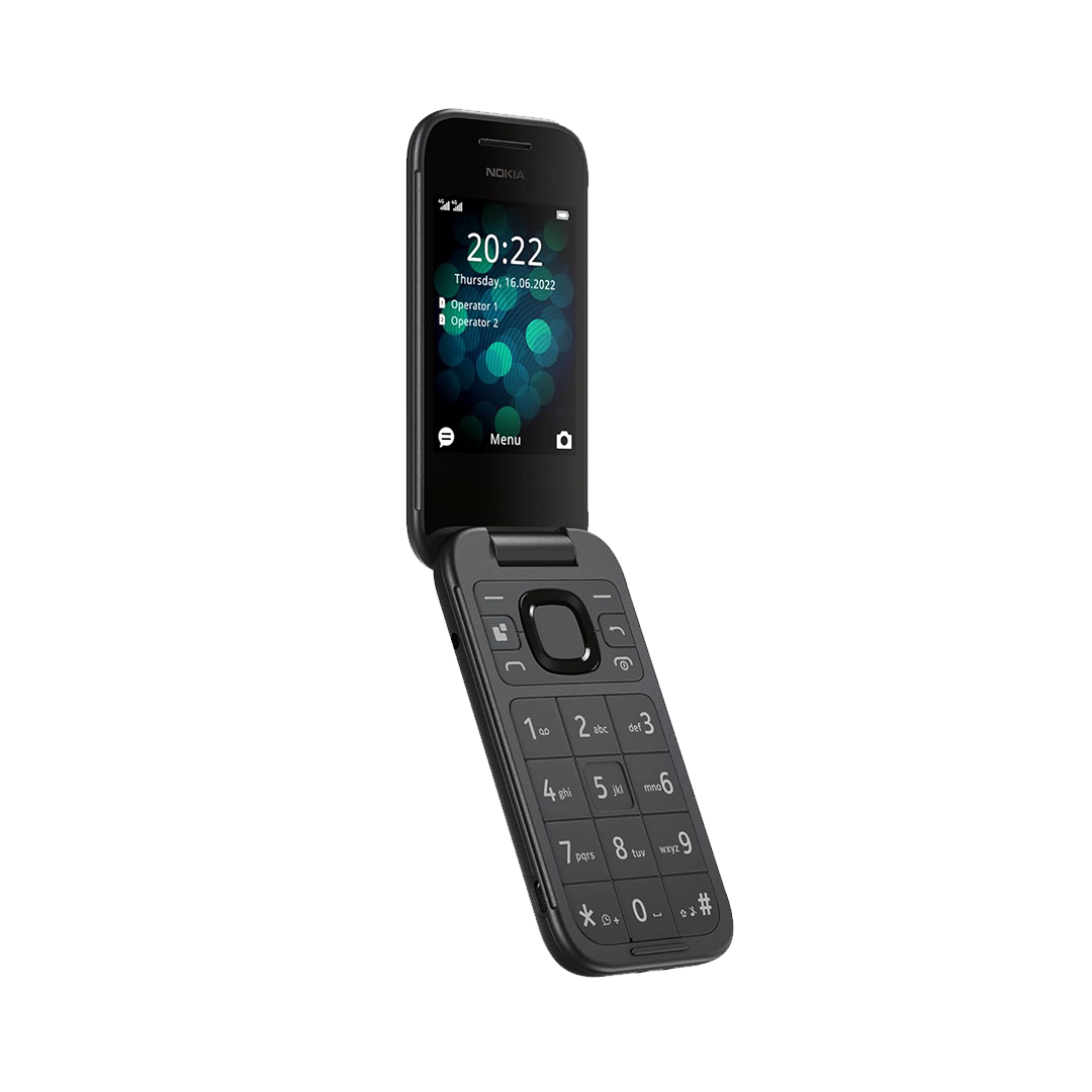 Nokia 2660 Flip 4G Volte keypad Phone with Dual SIM, Dual Screen,