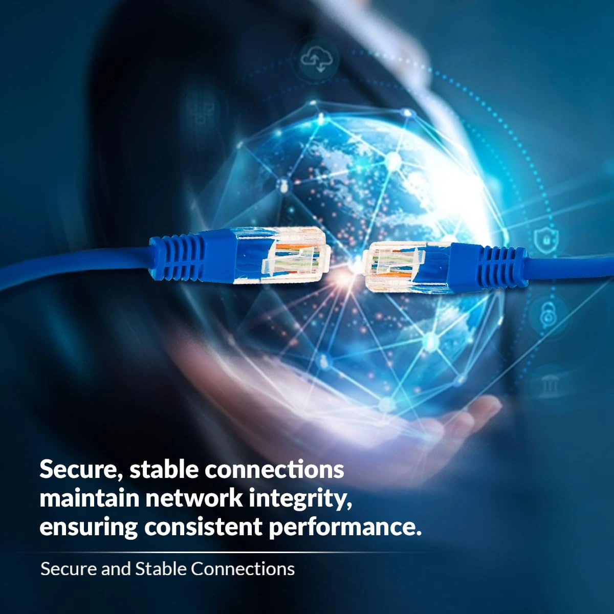CP PLUS CP-FUT-6TSRH-100 Cat 6 Ethernet 100 meter Cable  view 3