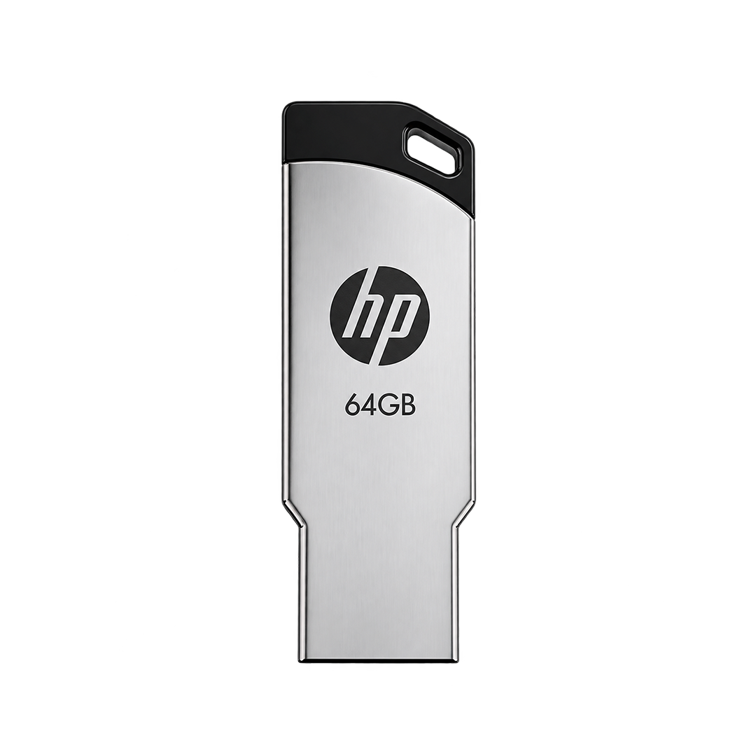HP v236w USB 2.0 64GB Pen Drive, Metal