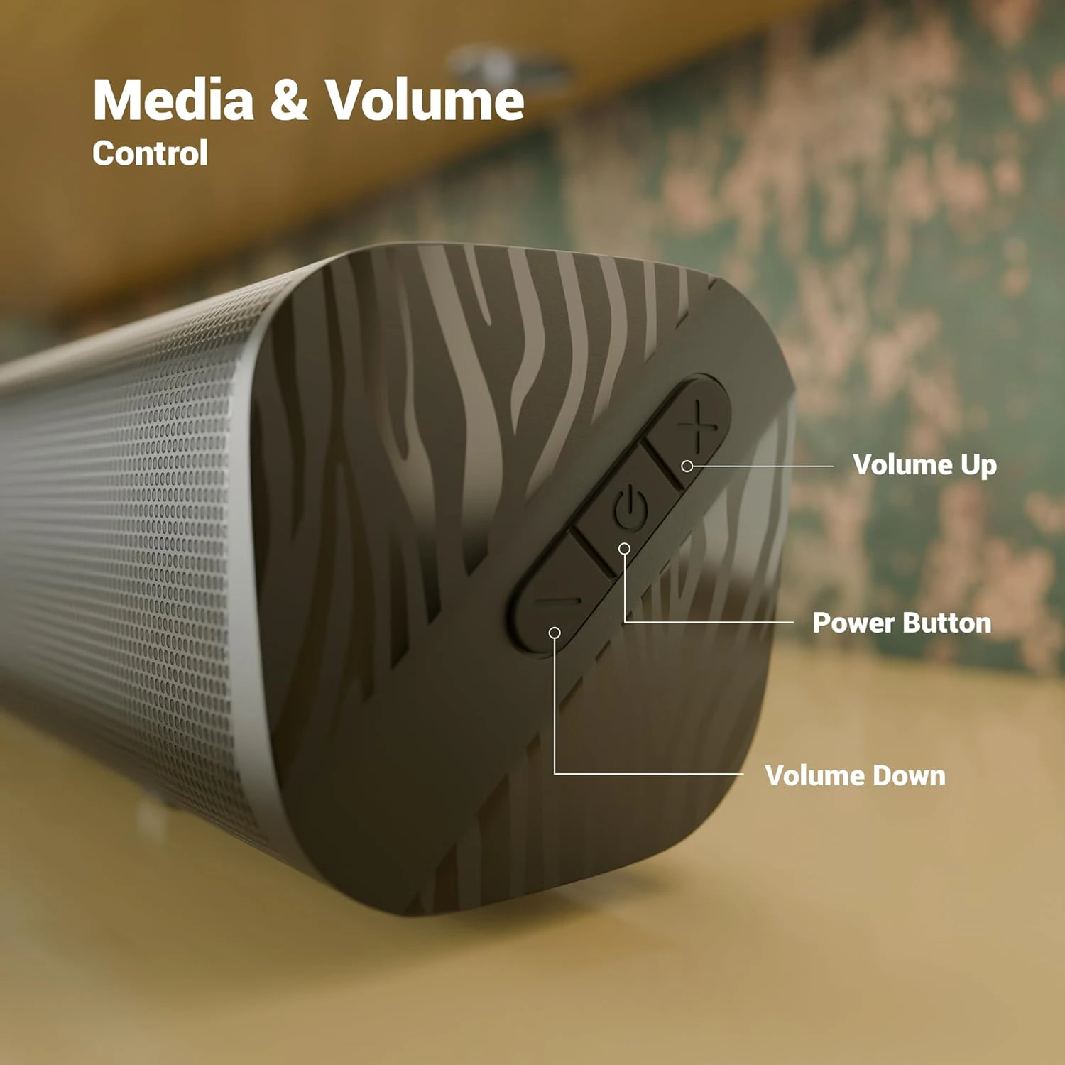 ZEBRONICS 90 Watts, Compact Soundbar, Home Theatre, Dual Driver Soundbar, 11.43cm Subwoofer view 5