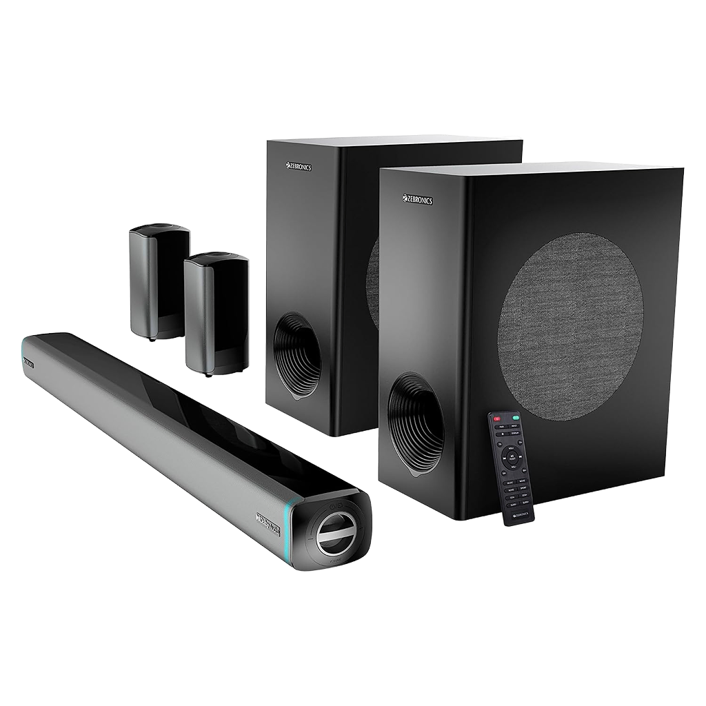 ZEBRONICS Juke bar 9550 pro 5.2 Soundbar (625 Watts)