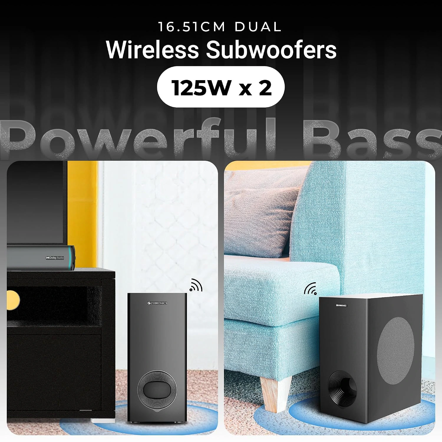 ZEBRONICS Juke bar 9550 pro 5.2 Soundbar (625 Watts) view 5