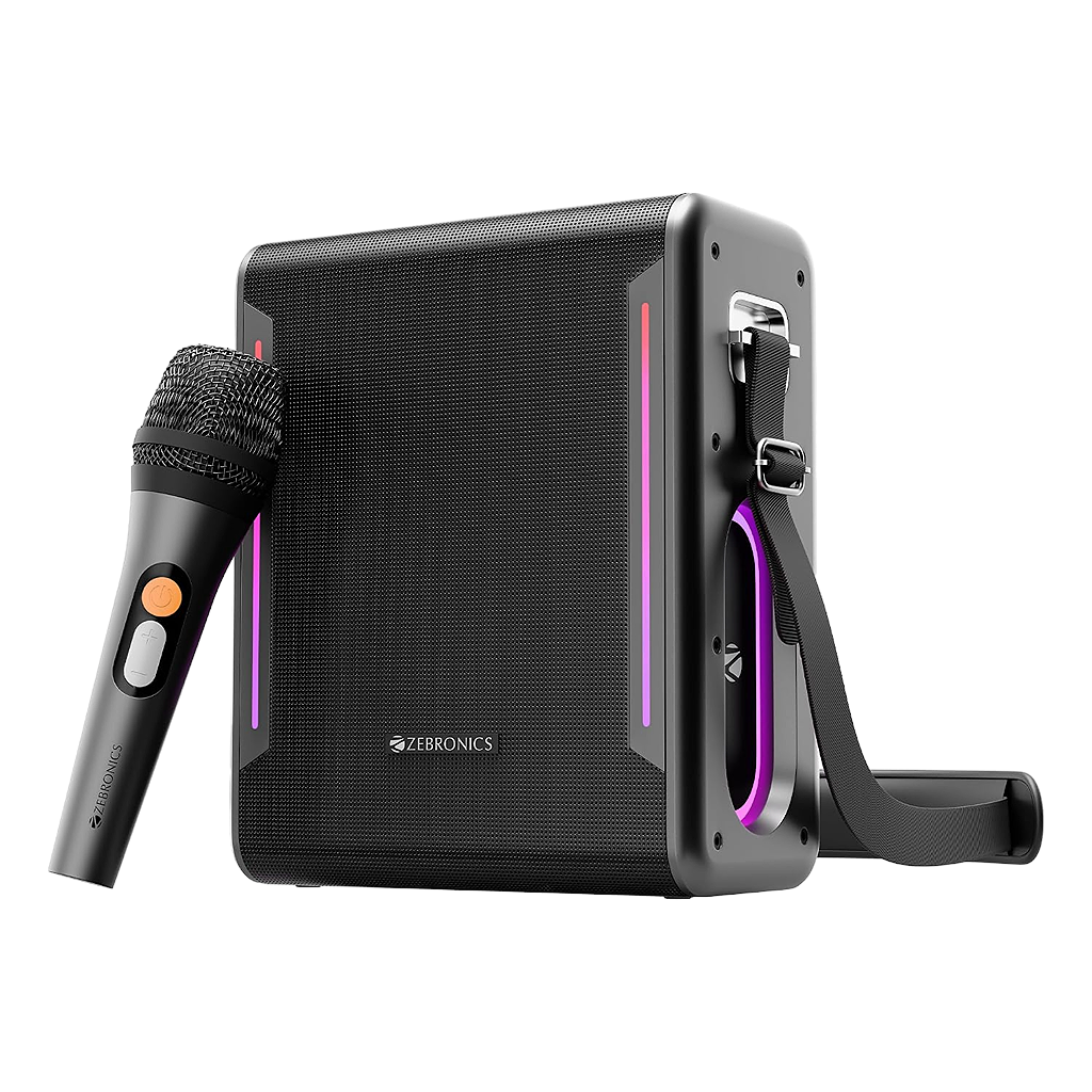 ZEBRONICS Axon 150 Portable Bluetooth Speaker, 100W RMS, Built-in Power Bank