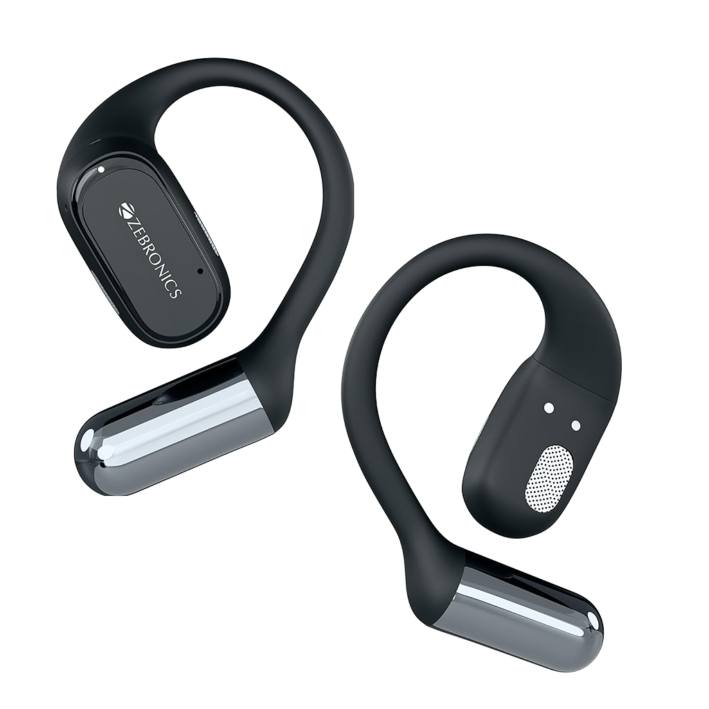 ZEBRONICS PODS O, Wireless Open-Ear Earbuds