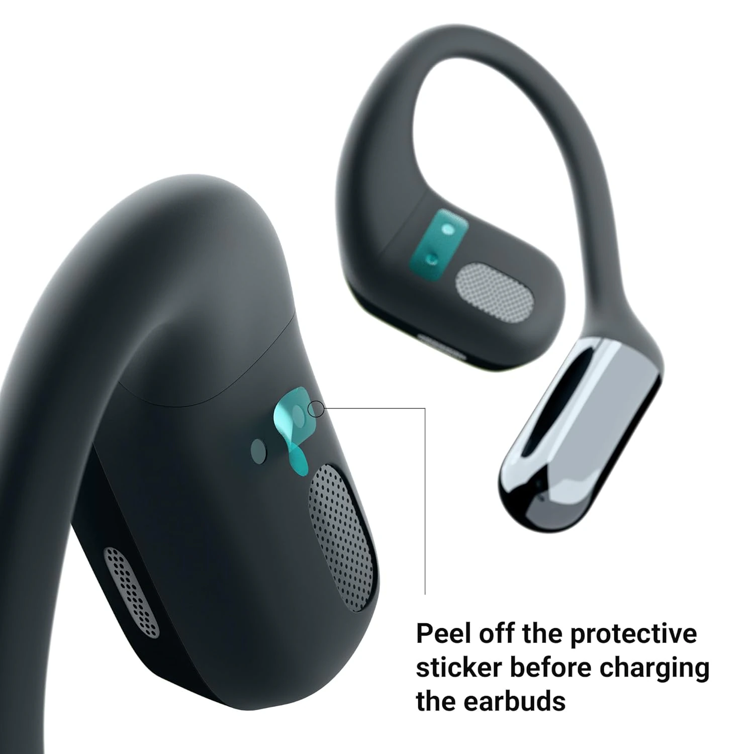 ZEBRONICS PODS O, Wireless Open-Ear Earbuds view 4
