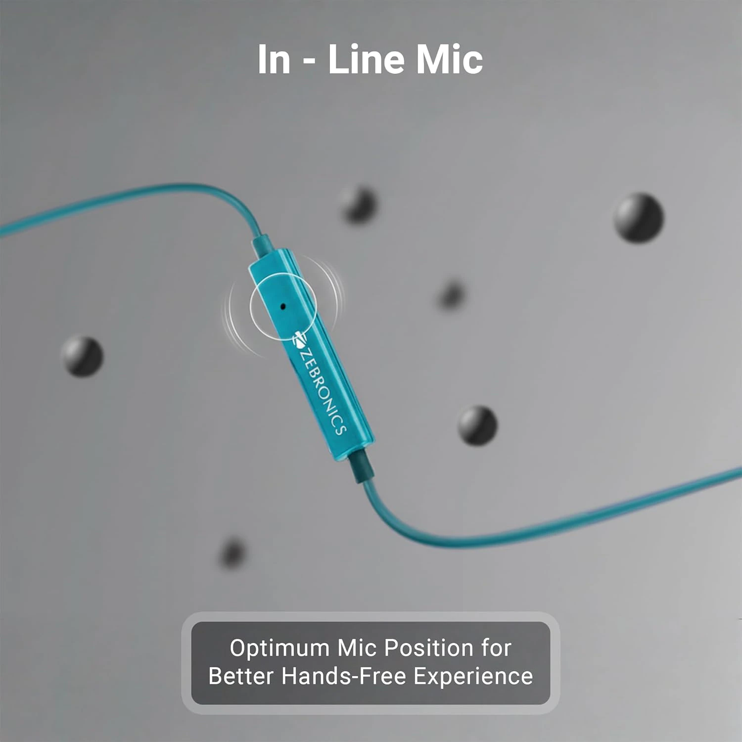 Zebronics Type-C Wired Earphones view 2