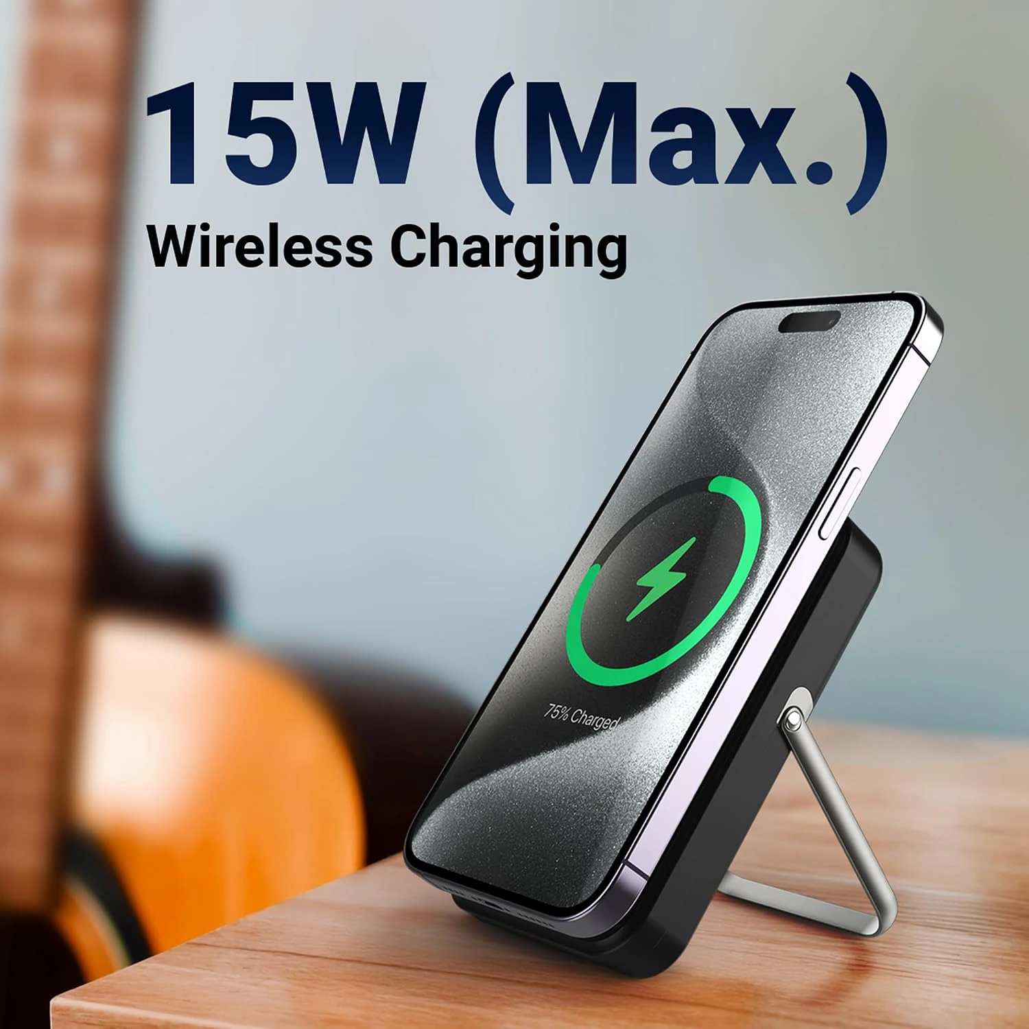 ZEBRONICS MW67 Wireless Power Bank, 10000 mAh view 2