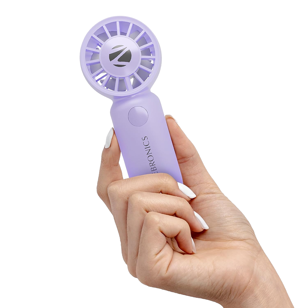 ZEBRONICS Heat Buster 100, Mini Portable Hand Fan