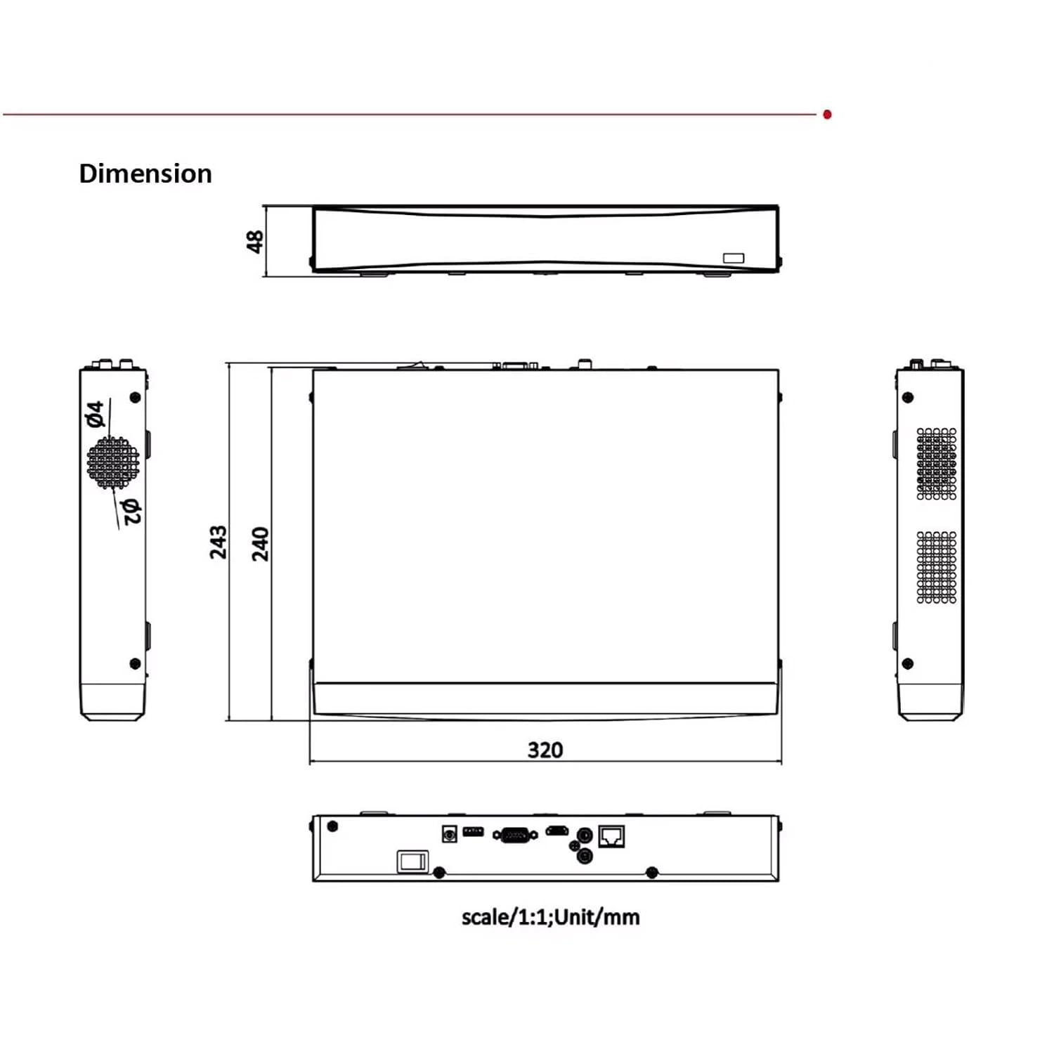  HIKVISION 16 Channel 8MP 4K NVR [DS-7616NXI-K1] for IP Network CCTV Cameras Black view 6