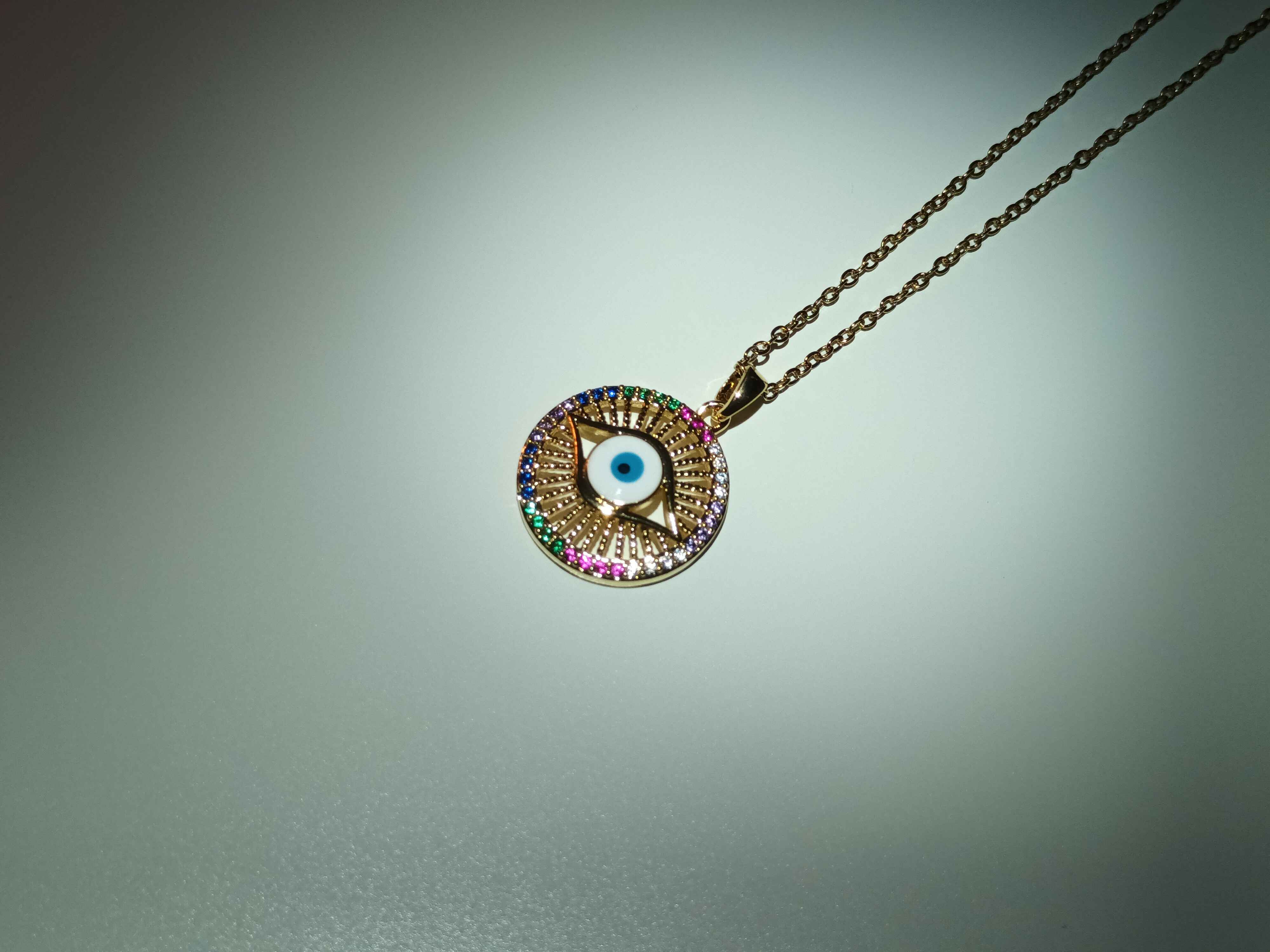 Collar Ojo Arcoíris