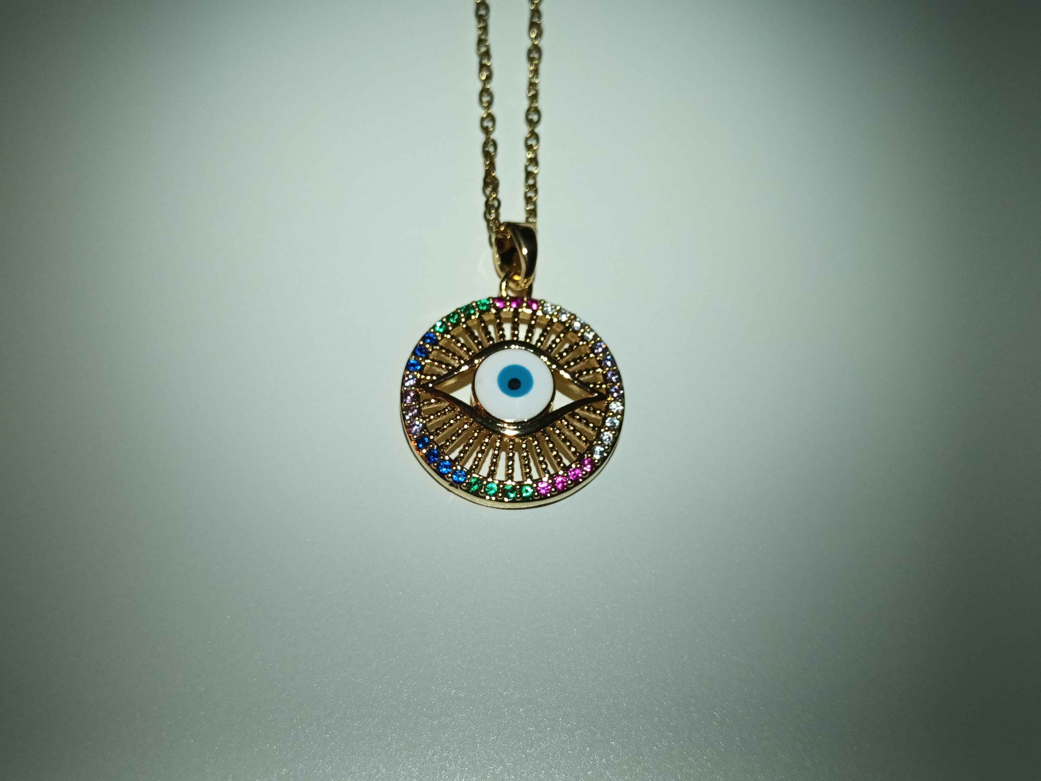 Collar Ojo Arcoíris
