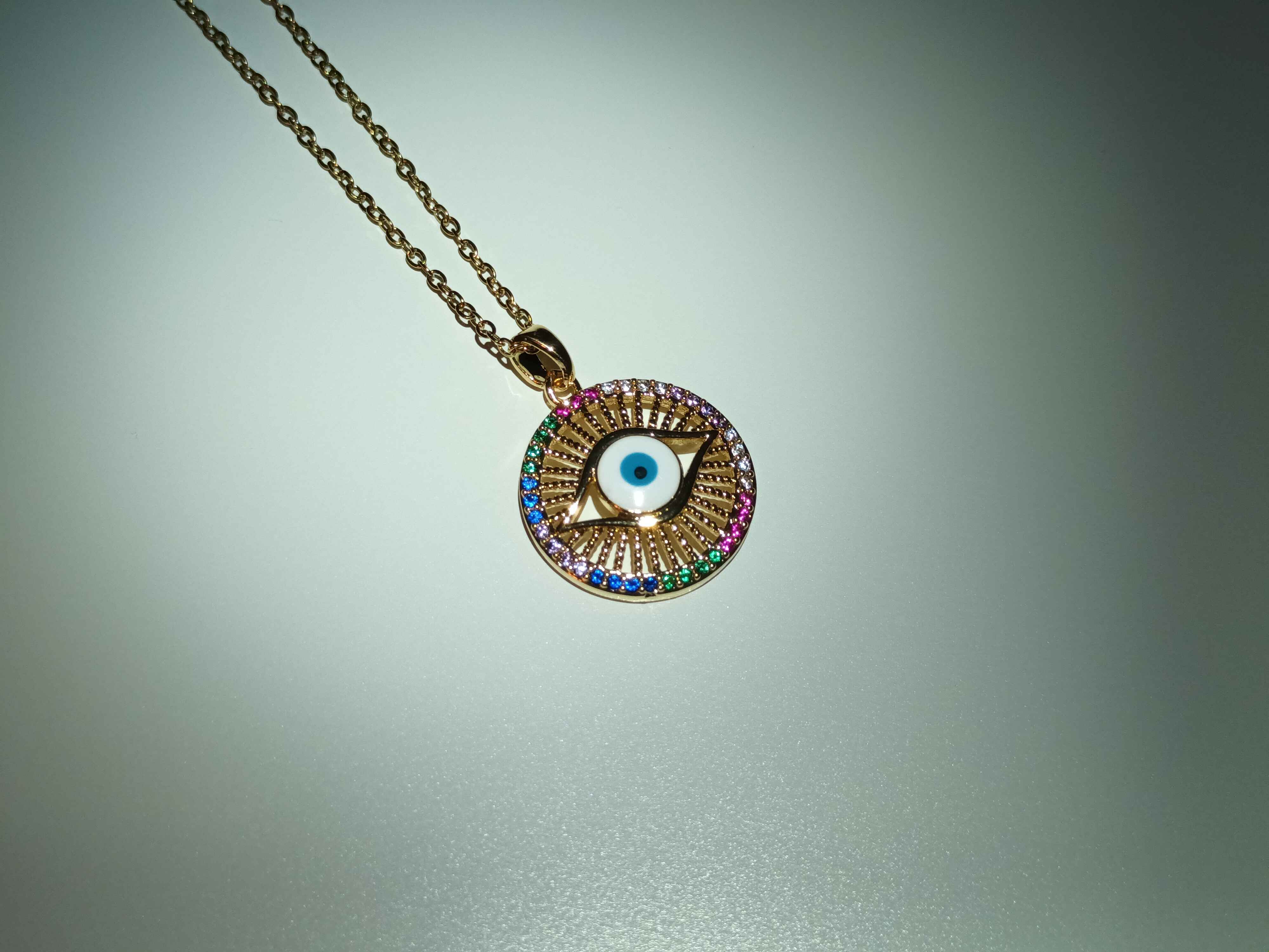 Collar Ojo Arcoíris